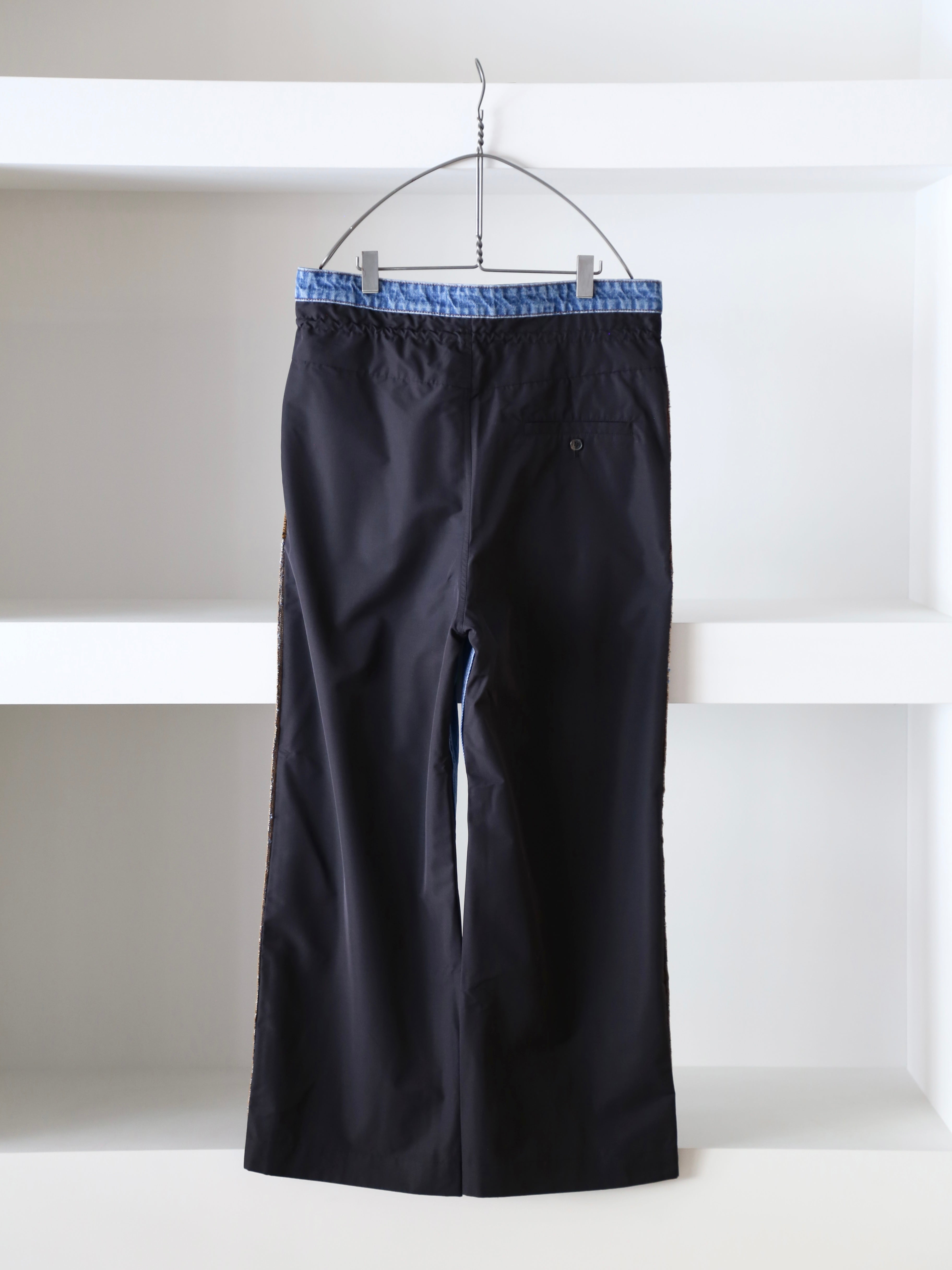 LITKOVSKA】Pleated Wide-Leg Jeans – End on End.