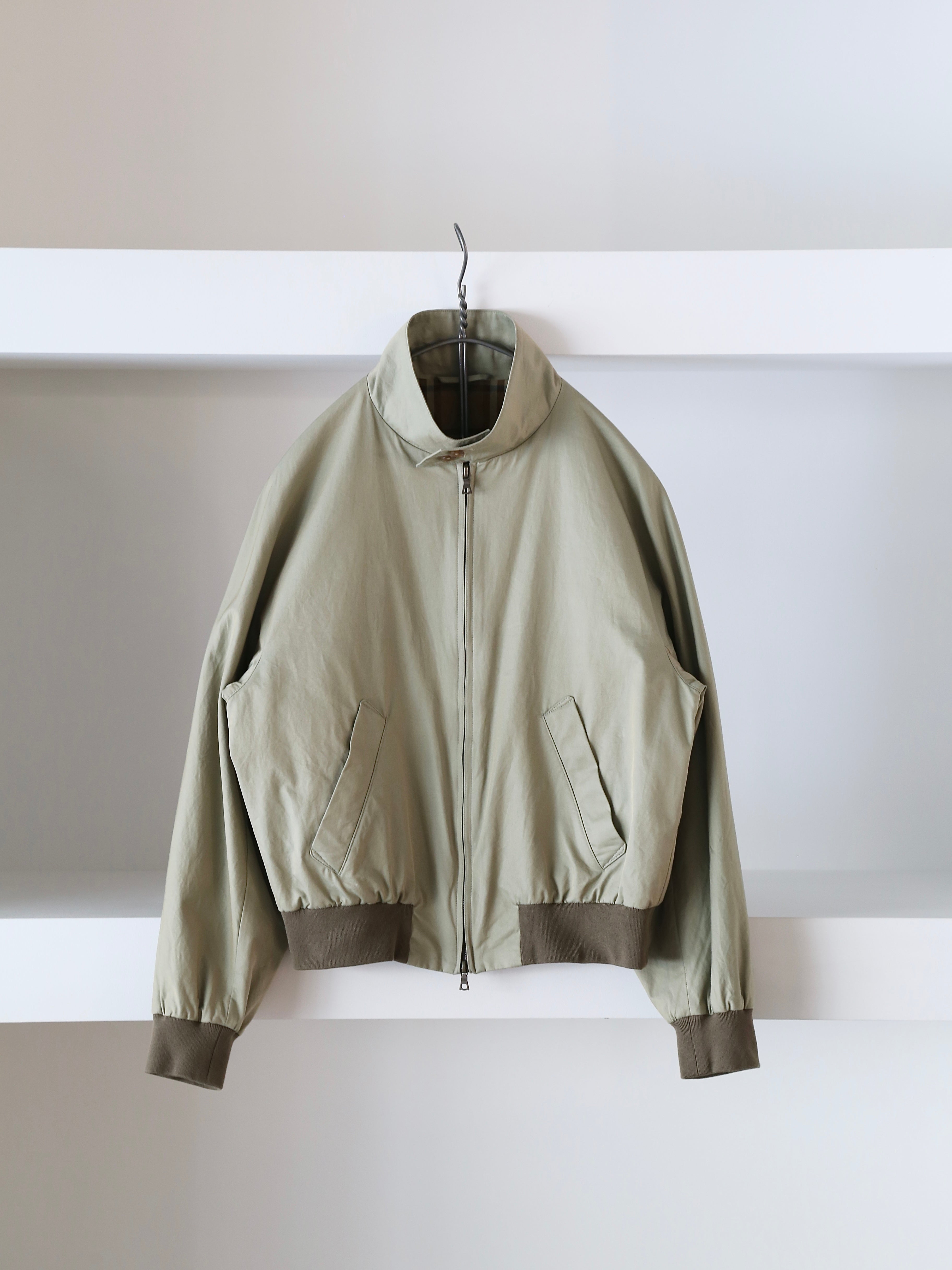 ジャケット・アウター blurhms CottonGabardineHarrington Jacket blurhms】Cotton Gabardine Harrington Jacket (Womens) – End on End.