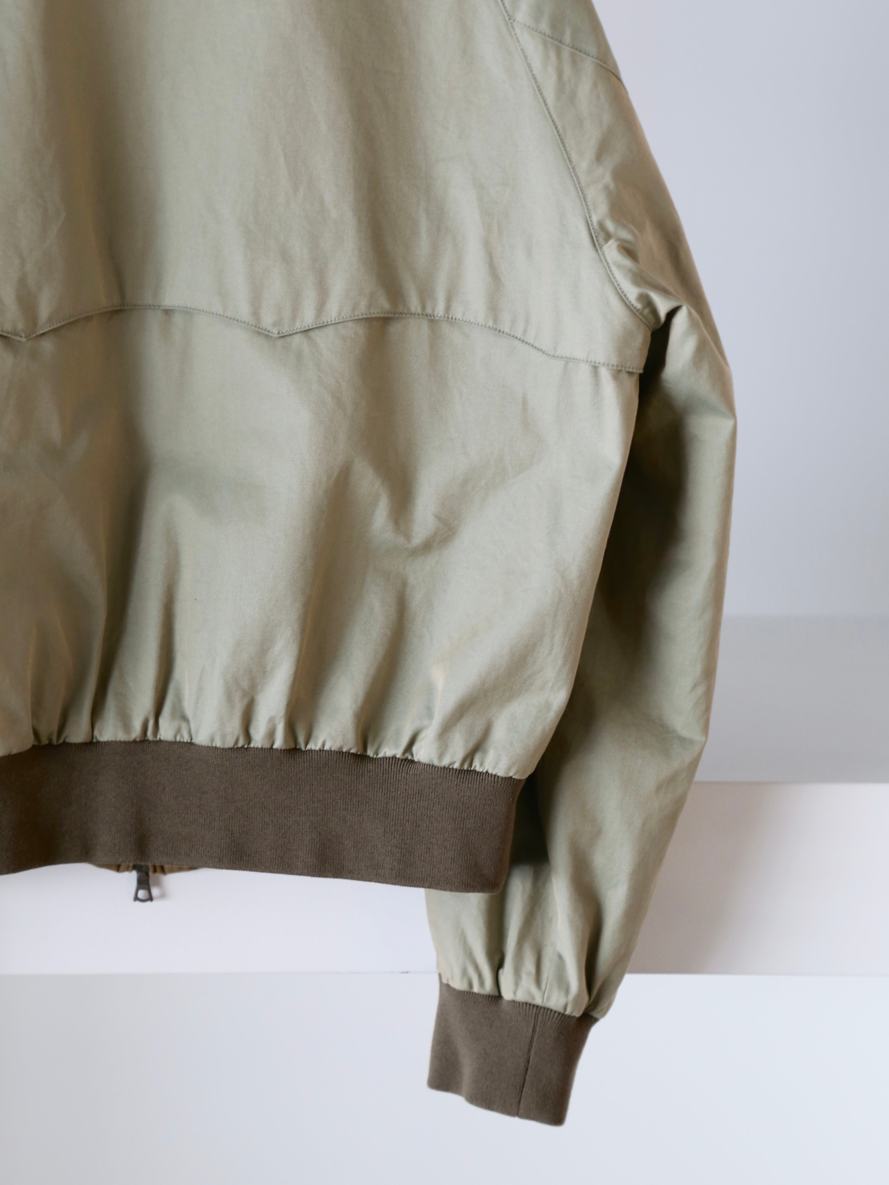 blurhms】Cotton Gabardine Harrington Jacket (Womens) – End on End.