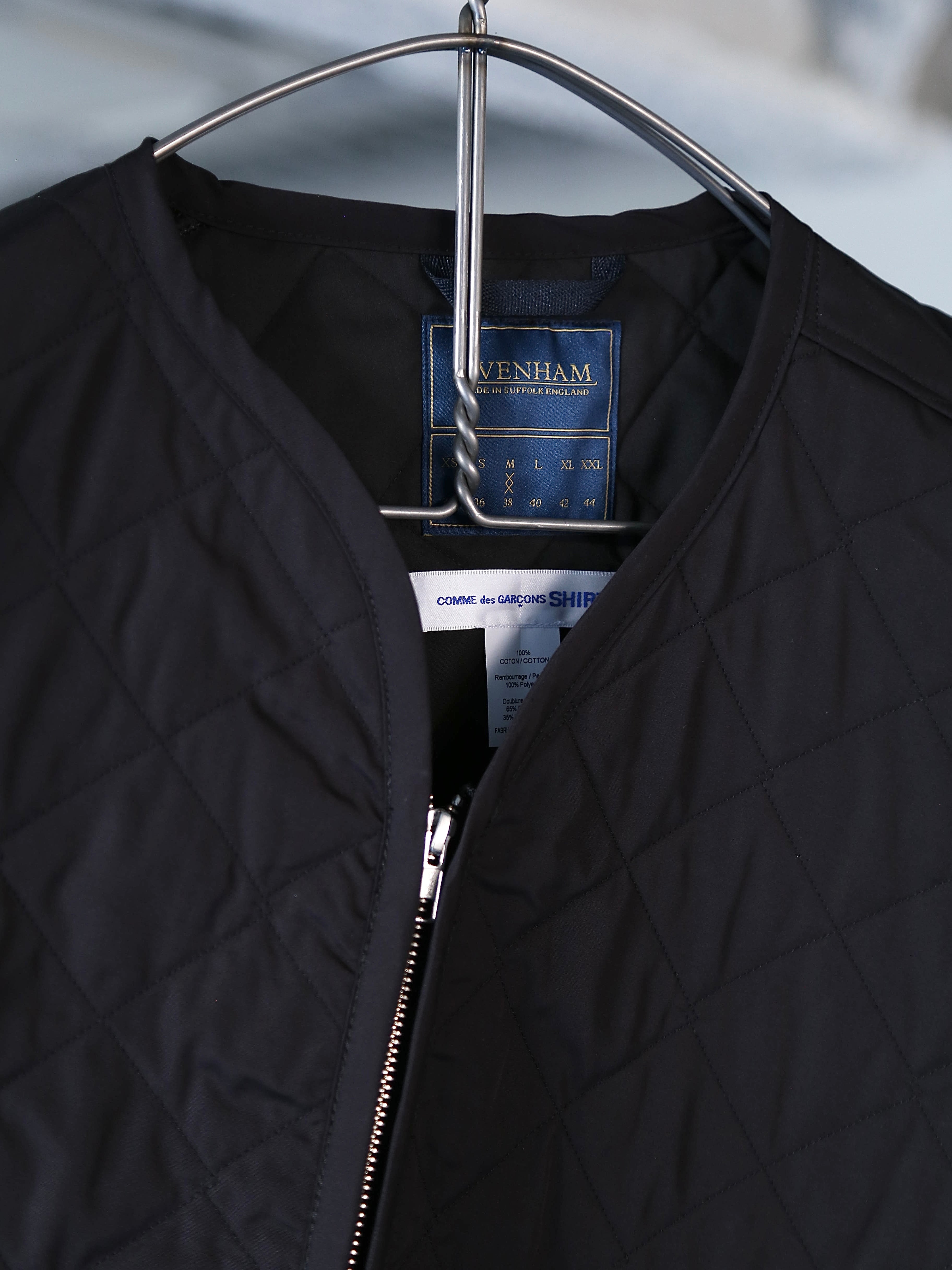 COMME des GARCONS SHIRT】CDG SHIRT x LAVENHAM bias Thornham – End