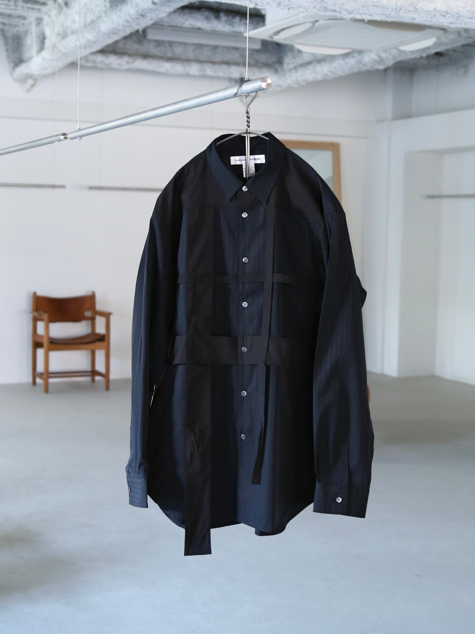 COMME des GARCONS SHIRT】cotton plain poplin x cotton poplin plain