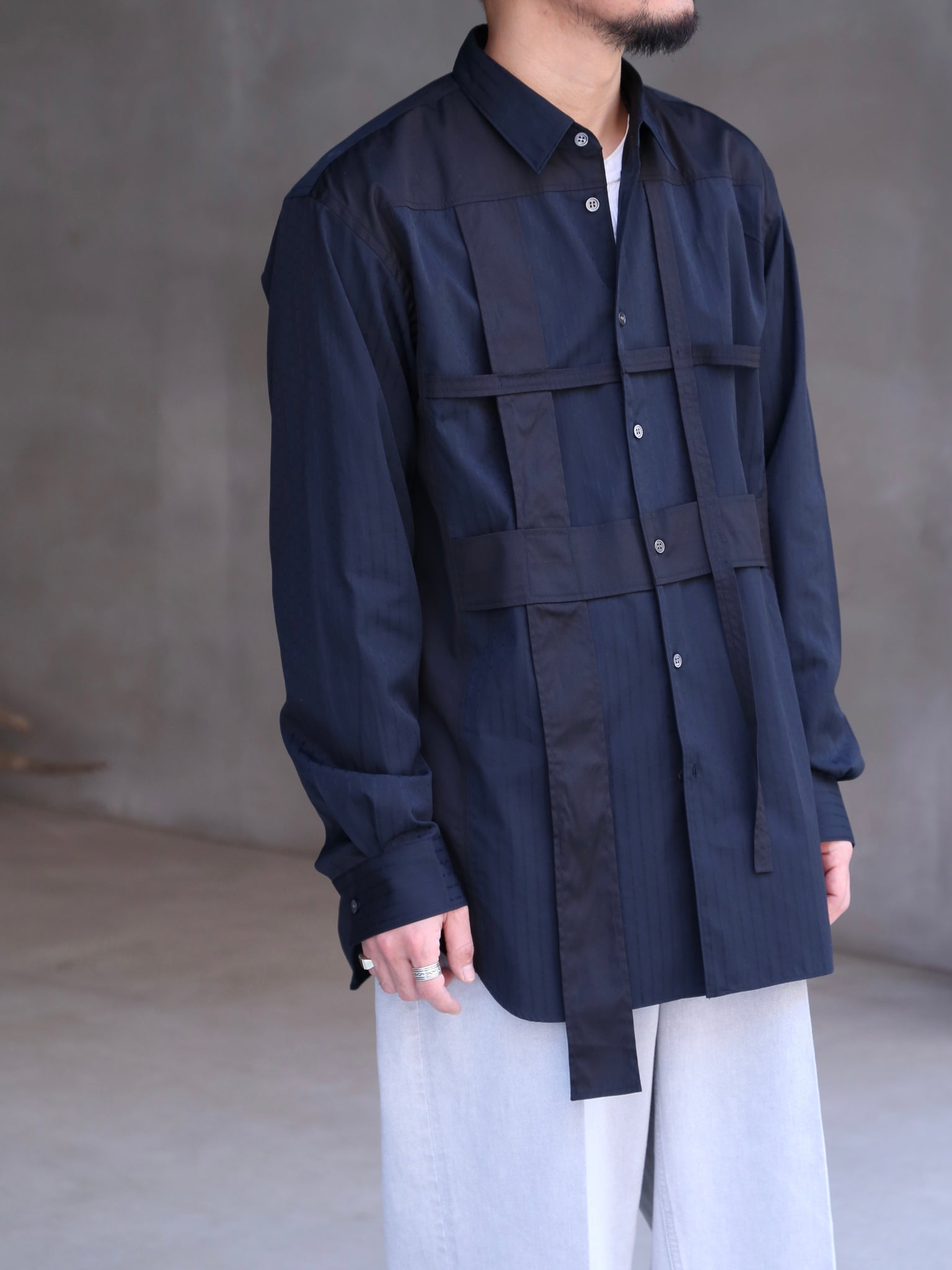 COMME des GARCONS SHIRT】cotton plain poplin x cotton poplin plain