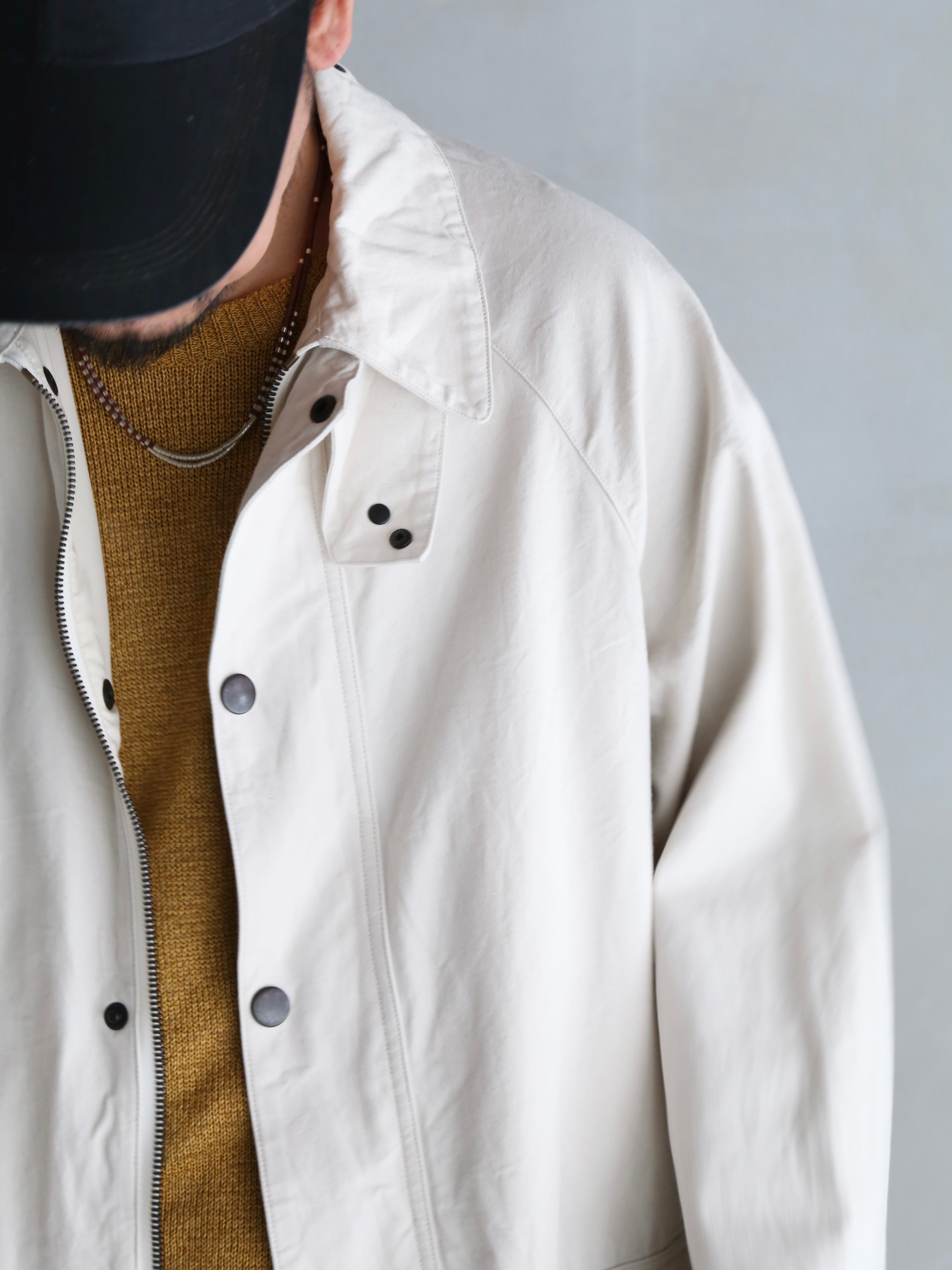 blurhms】Hard Twist Gabardine Riding Jacket (Mens) – End on End.