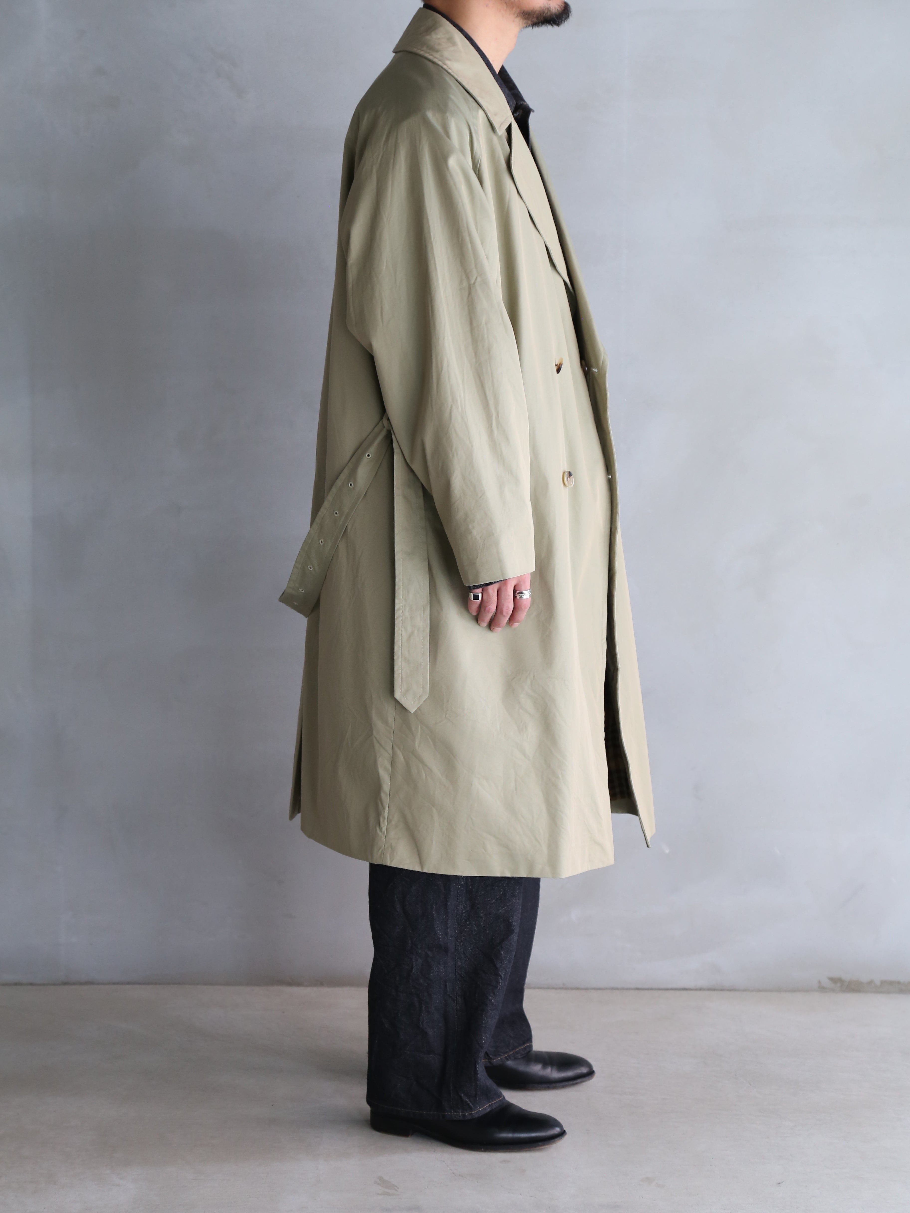 blurhms】Cotton Gabardine Trench Coat (Mens) – End on End