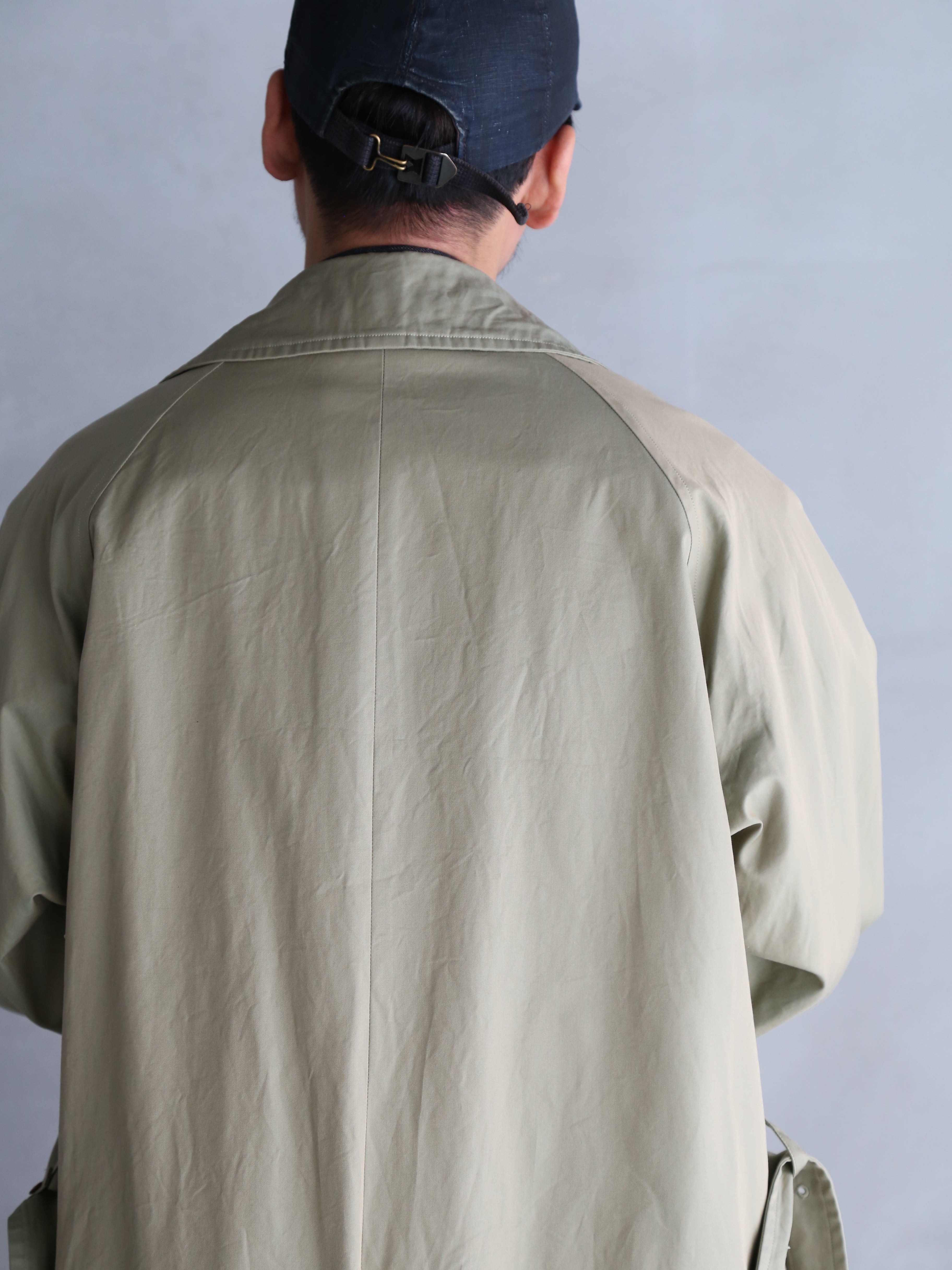 blurhms】Cotton Gabardine Trench Coat (Mens) – End on End