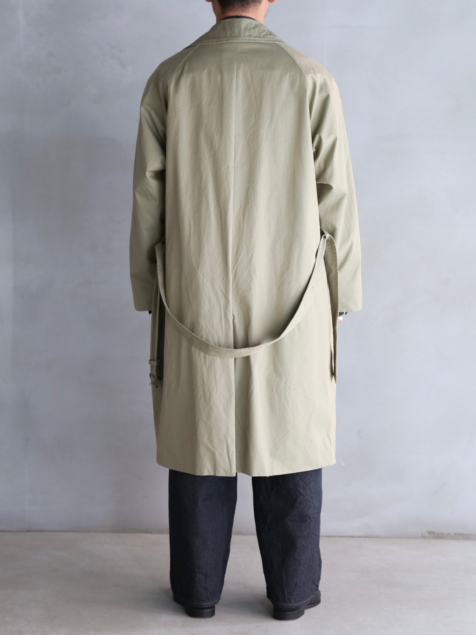 blurhms】Cotton Gabardine Trench Coat (Mens) – End on End