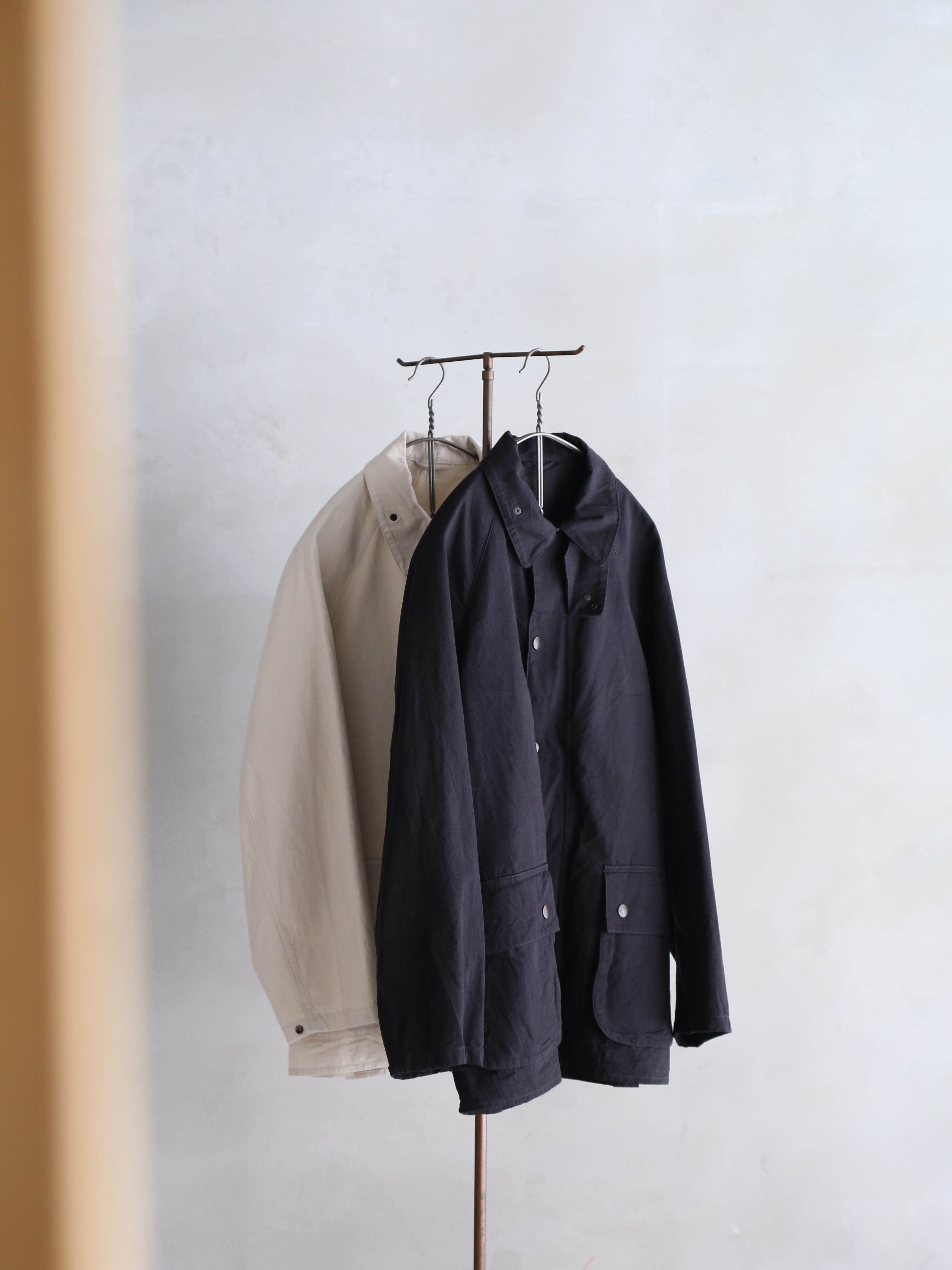 blurhms】Hard Twist Gabardine Riding Jacket (Mens) – End on End.