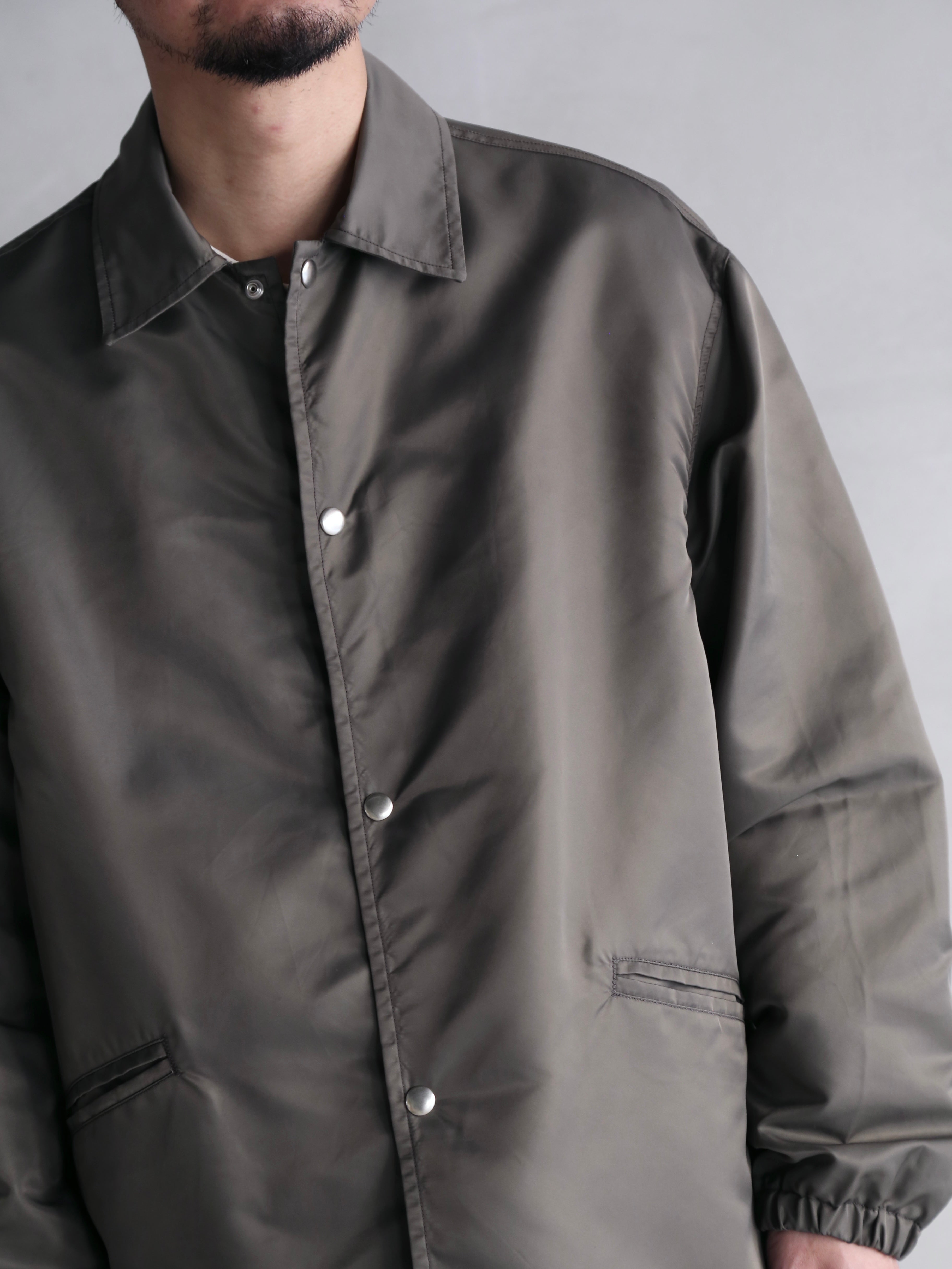 blurhmsROOTSTOCK】Washed Nylon Coach Jacket (Mens) – End on End