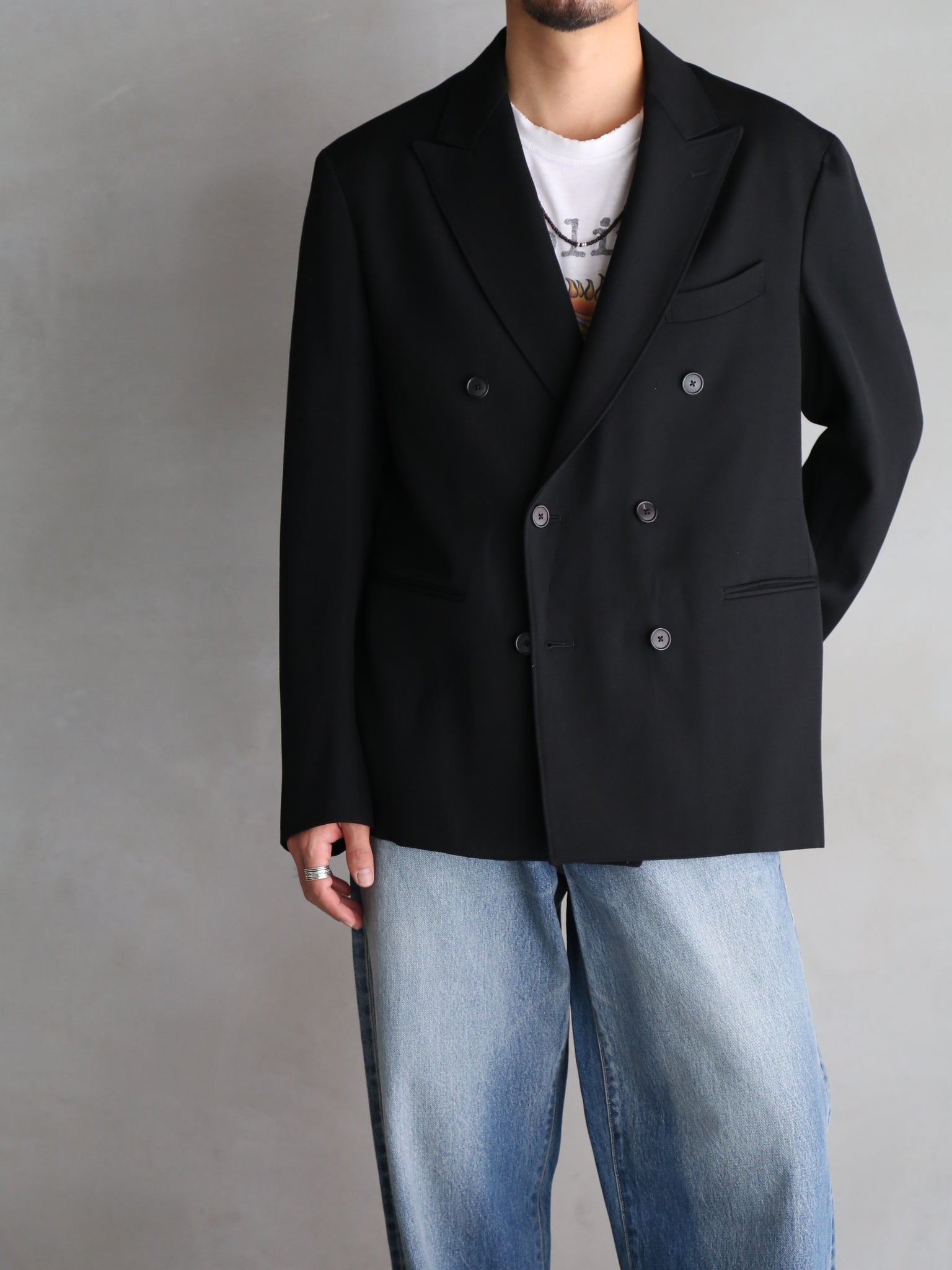 【HEUGN】Adam Wool Black 6B