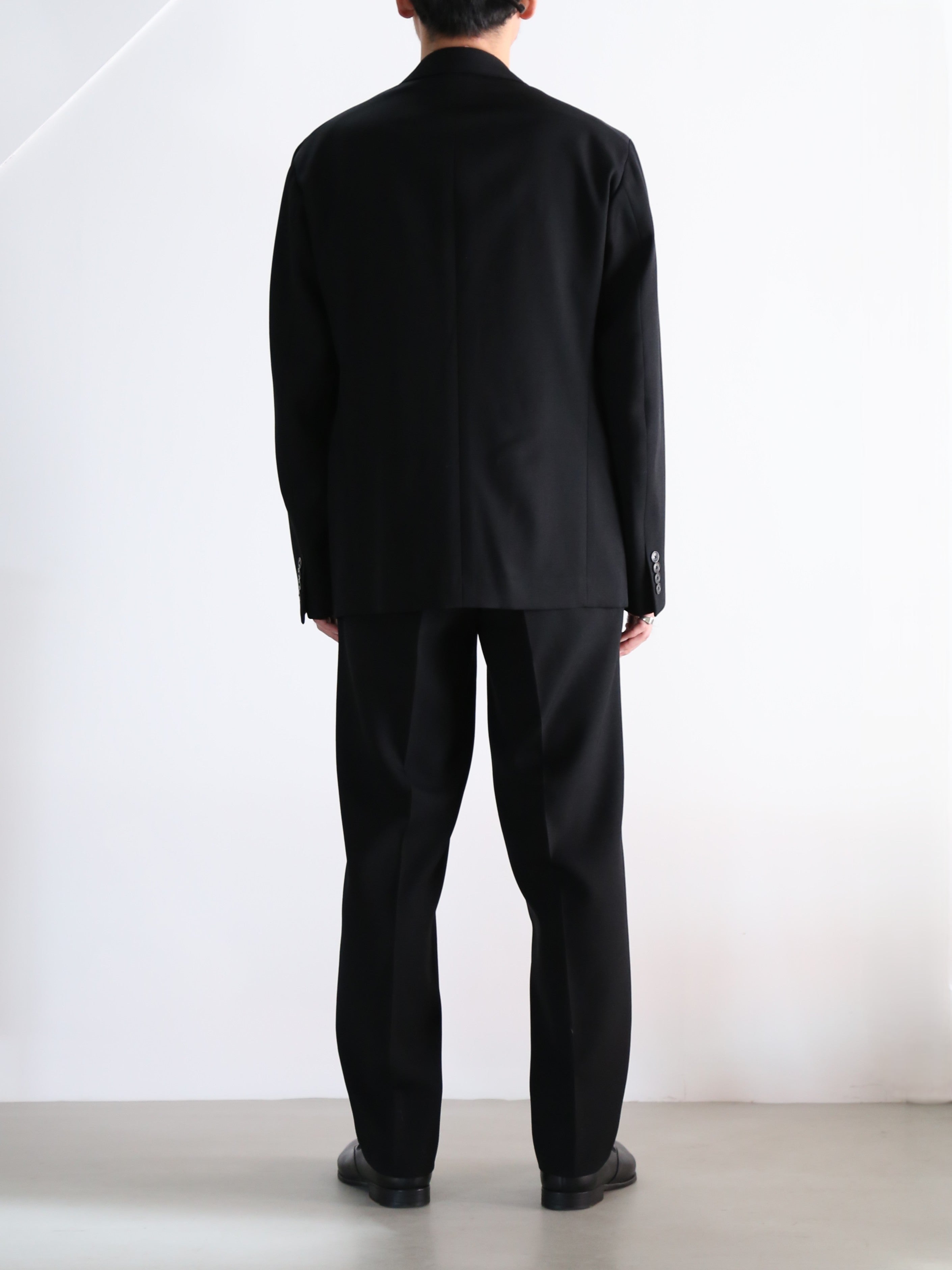 最終値下げ！【HEUGN/ユーゲン】TROUSER024 e HEUGN】Aaron Wool Black – End on End.
