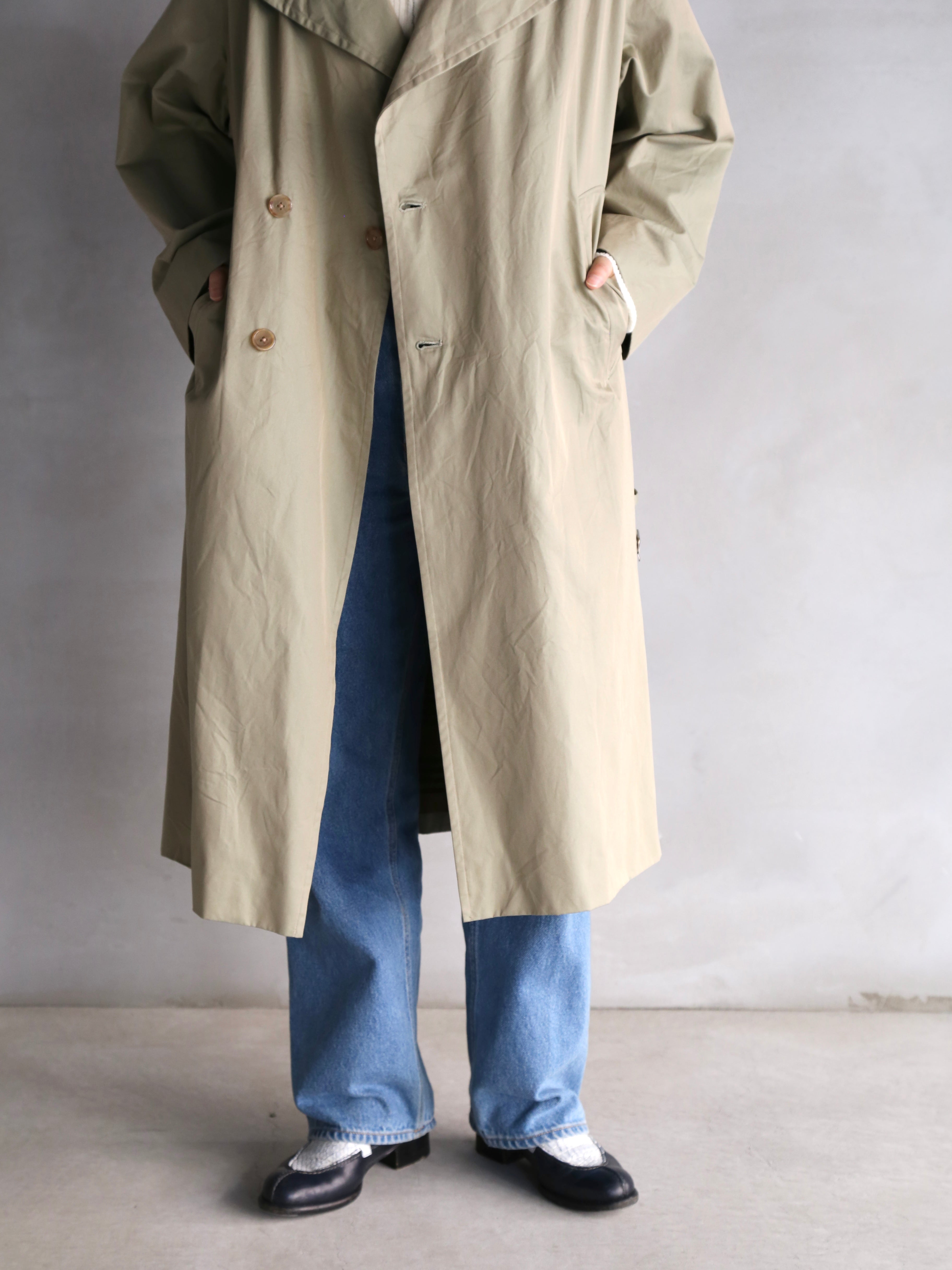 blurhms】Cotton Gabardine Trench Coat (Womens) – End on End.