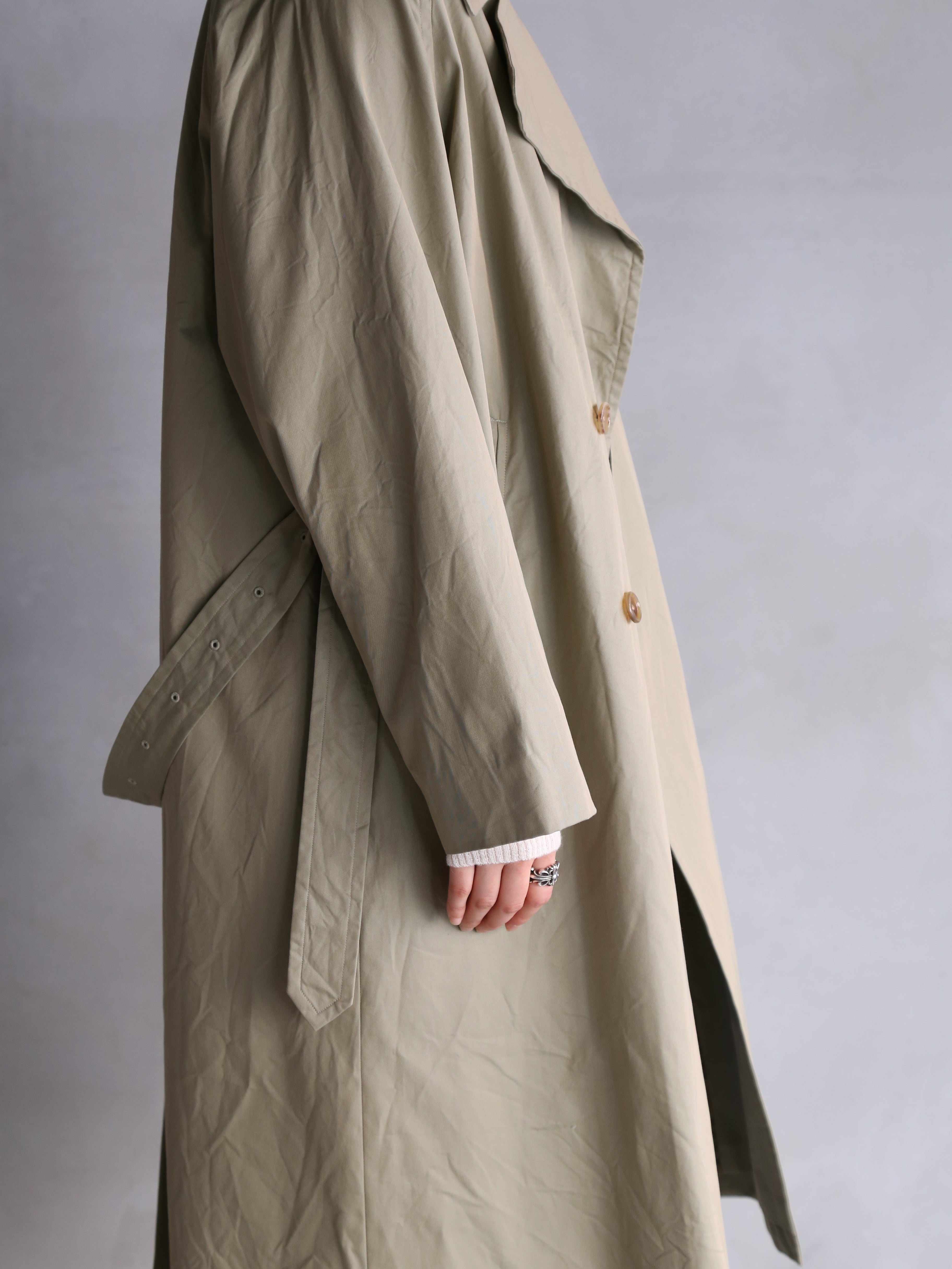 blurhms】Cotton Gabardine Trench Coat (Womens) – End on End.
