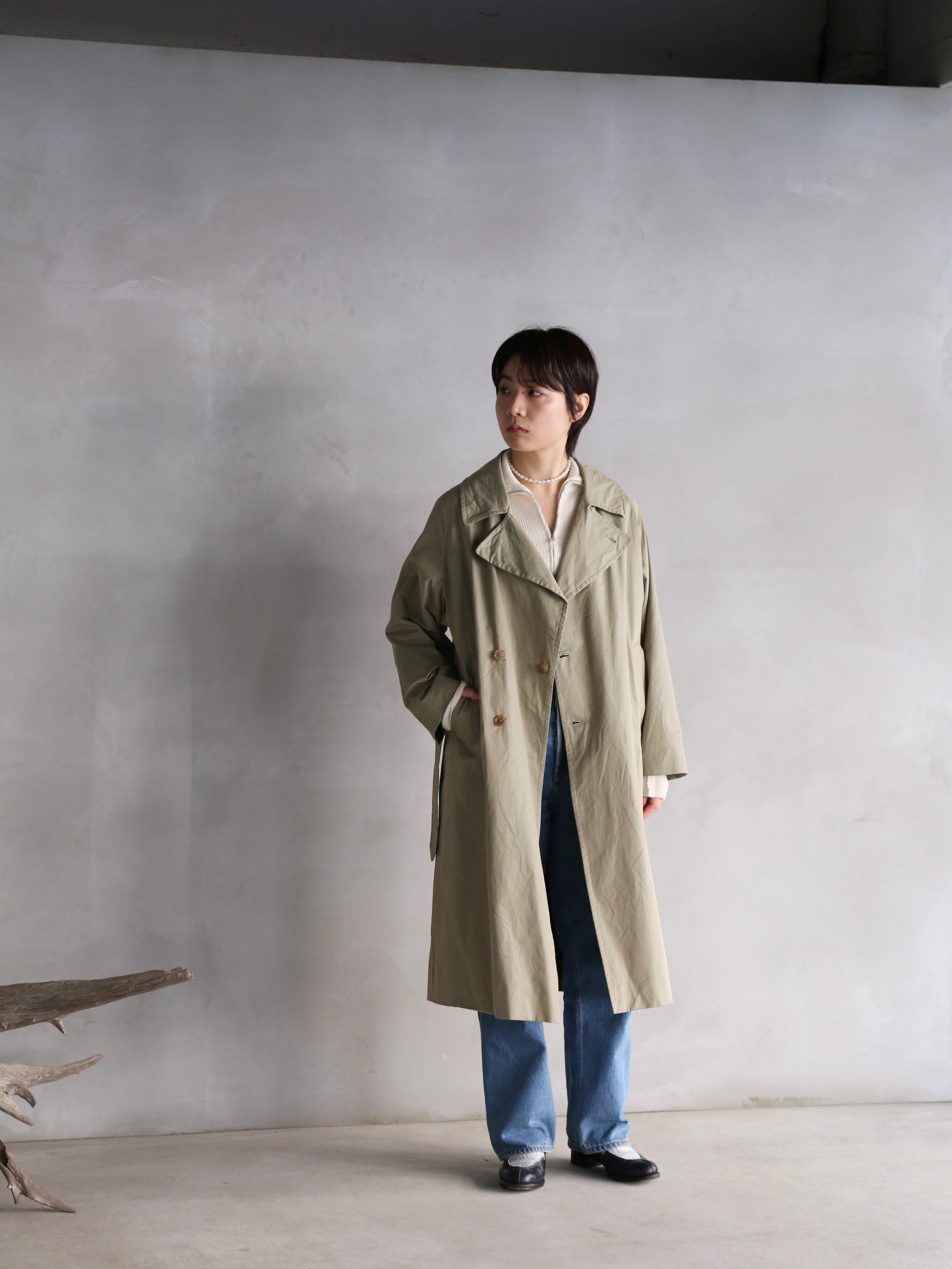 blurhms】Cotton Gabardine Trench Coat (Womens) – End on End.