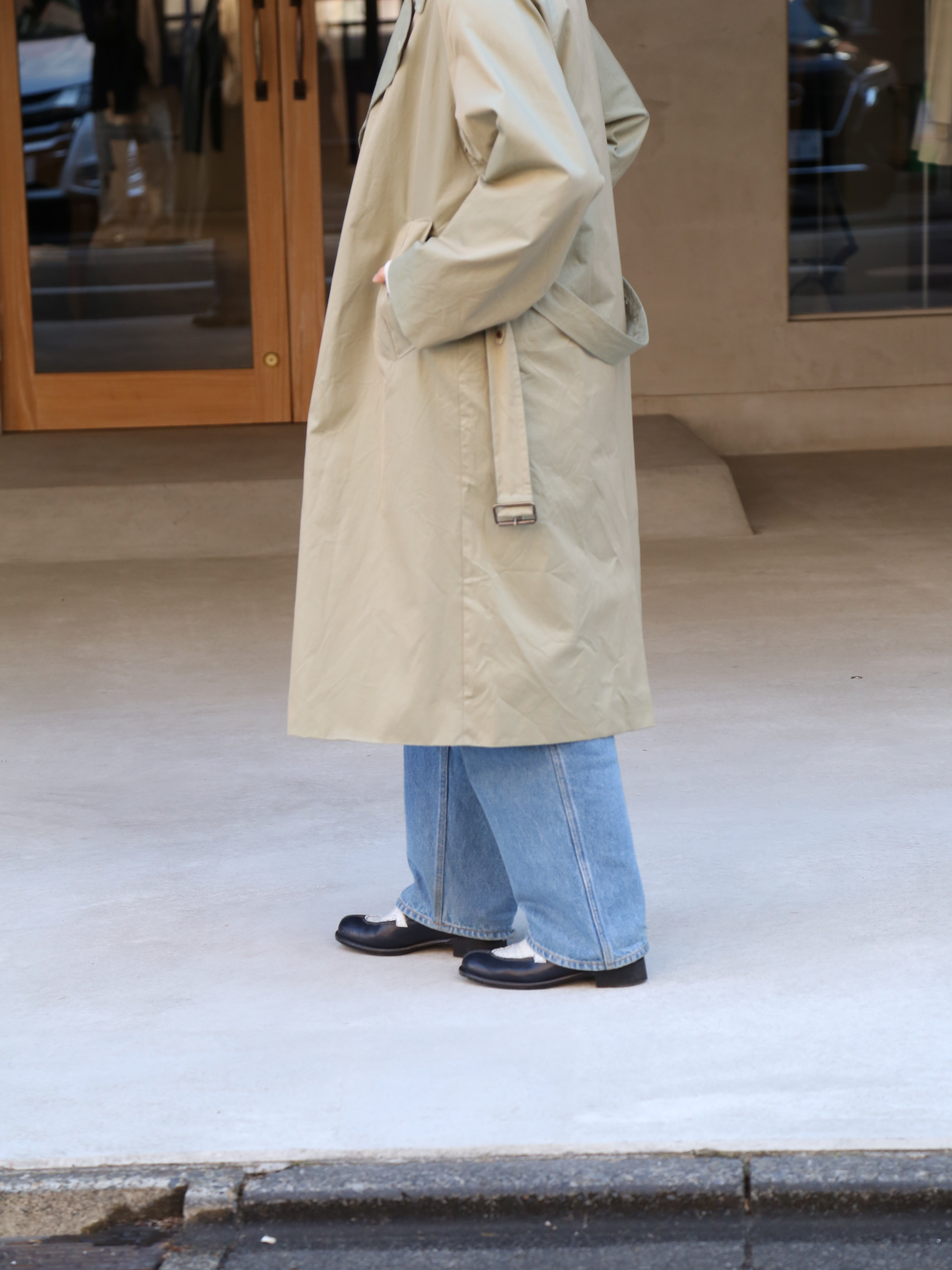 blurhms】Cotton Gabardine Trench Coat (Womens) – End on End.