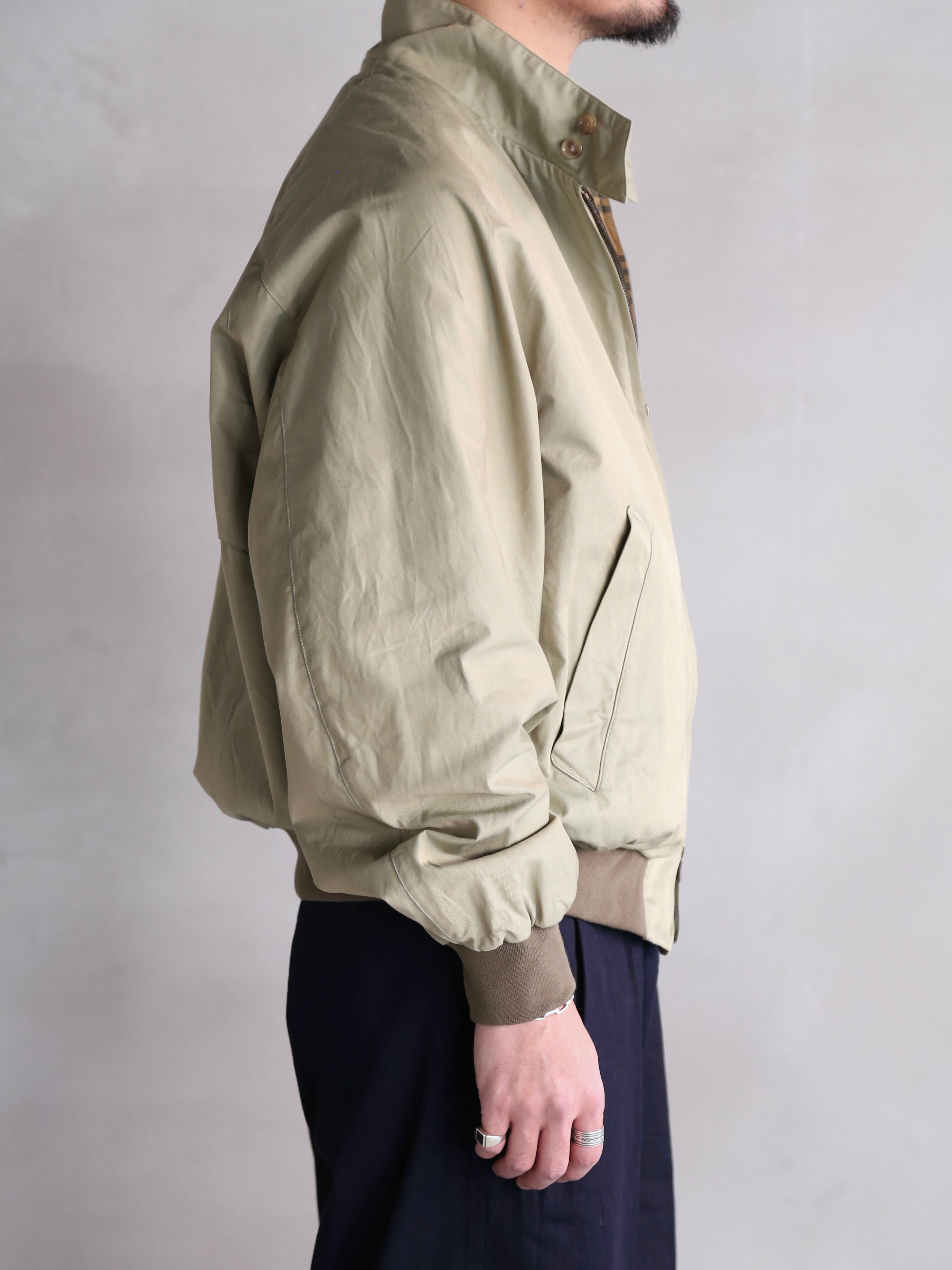 blurhms】Cotton Gabardine Harrington Jacket (Mens) – End on End. blurhms】Cotton Gabardine Harrington Jacket (Mens) – End on End.