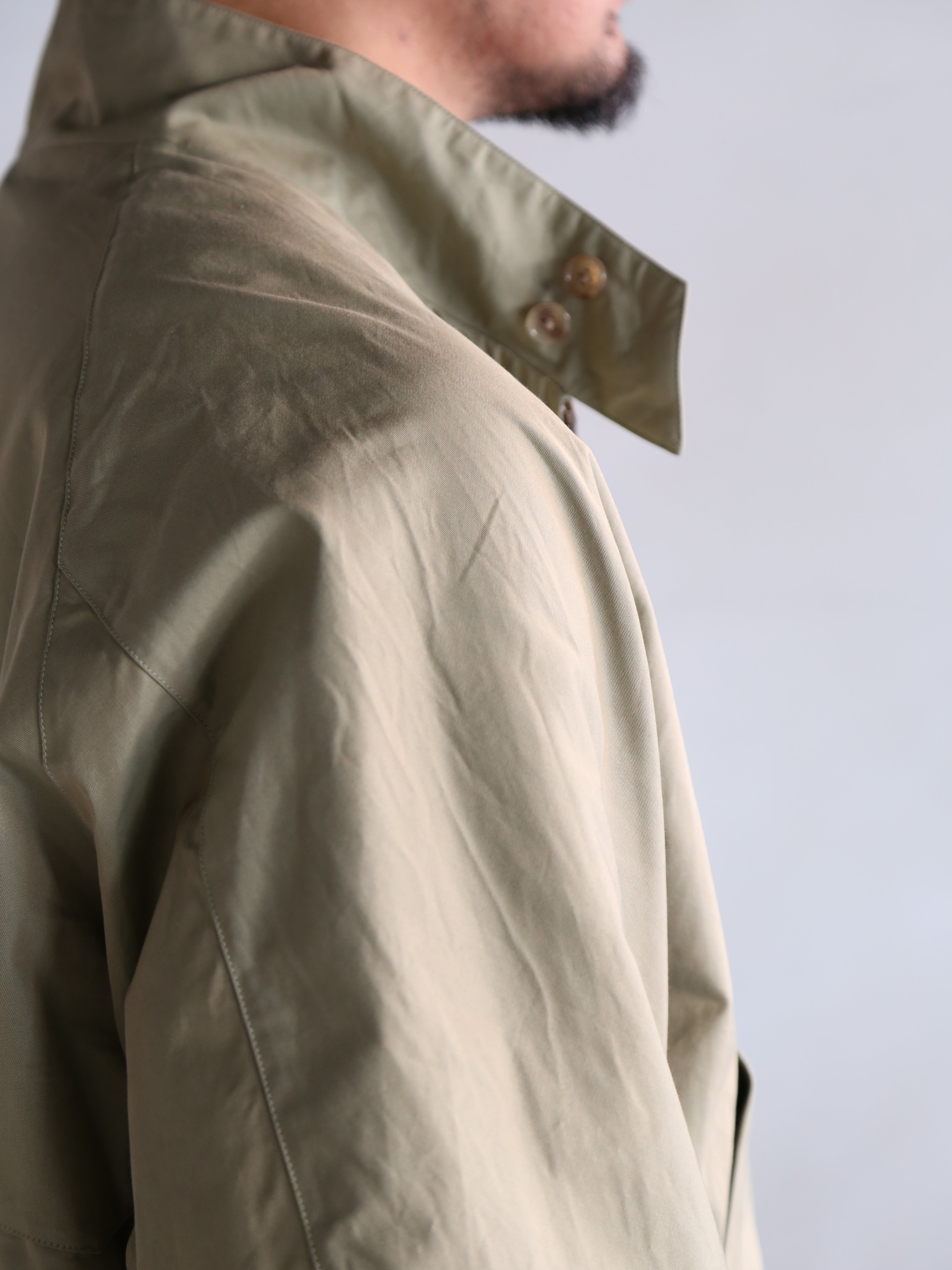 blurhms】Cotton Gabardine Harrington Jacket (Mens) – End on End.