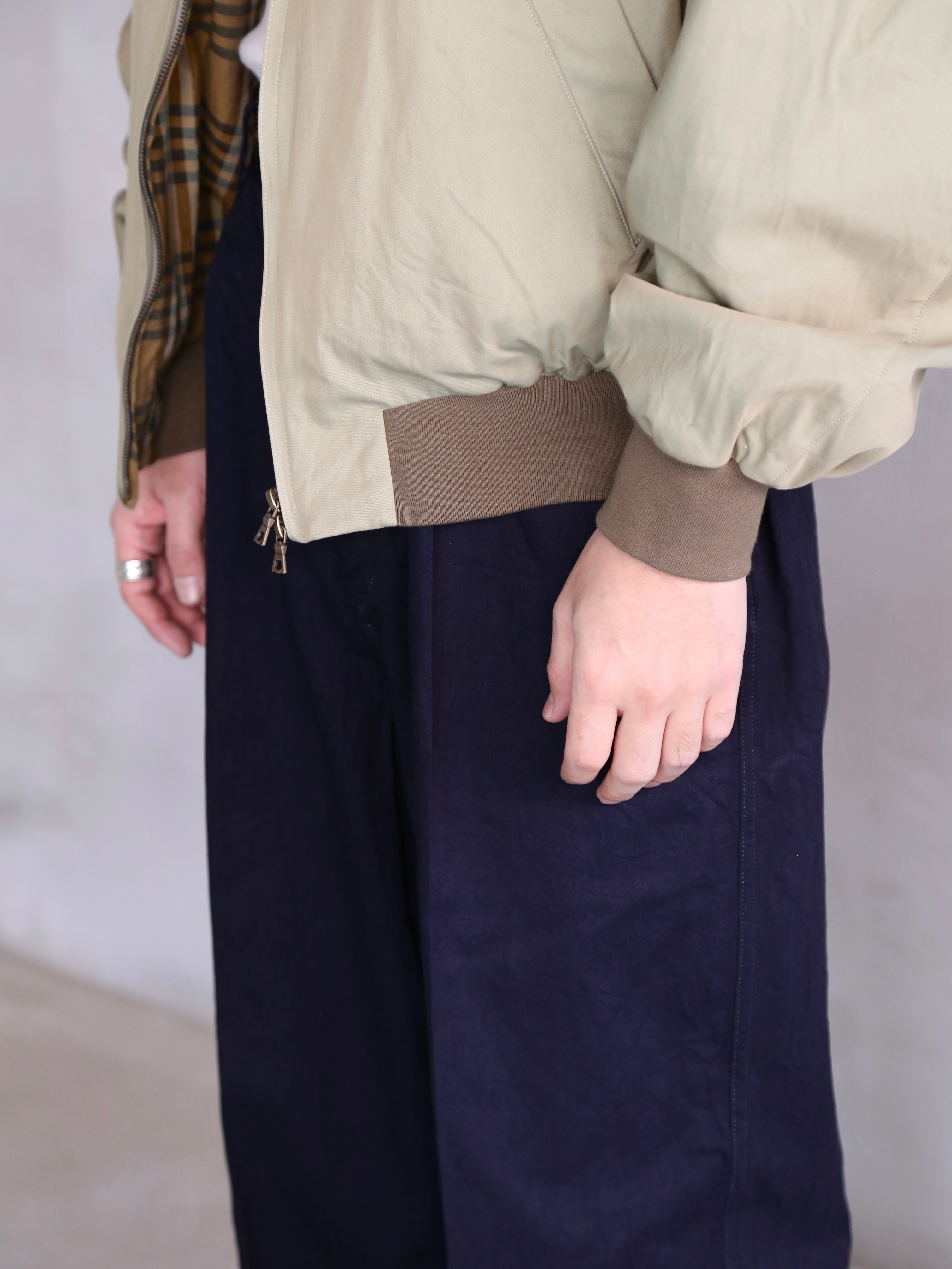 blurhms】Cotton Gabardine Harrington Jacket (Mens) – End on End.
