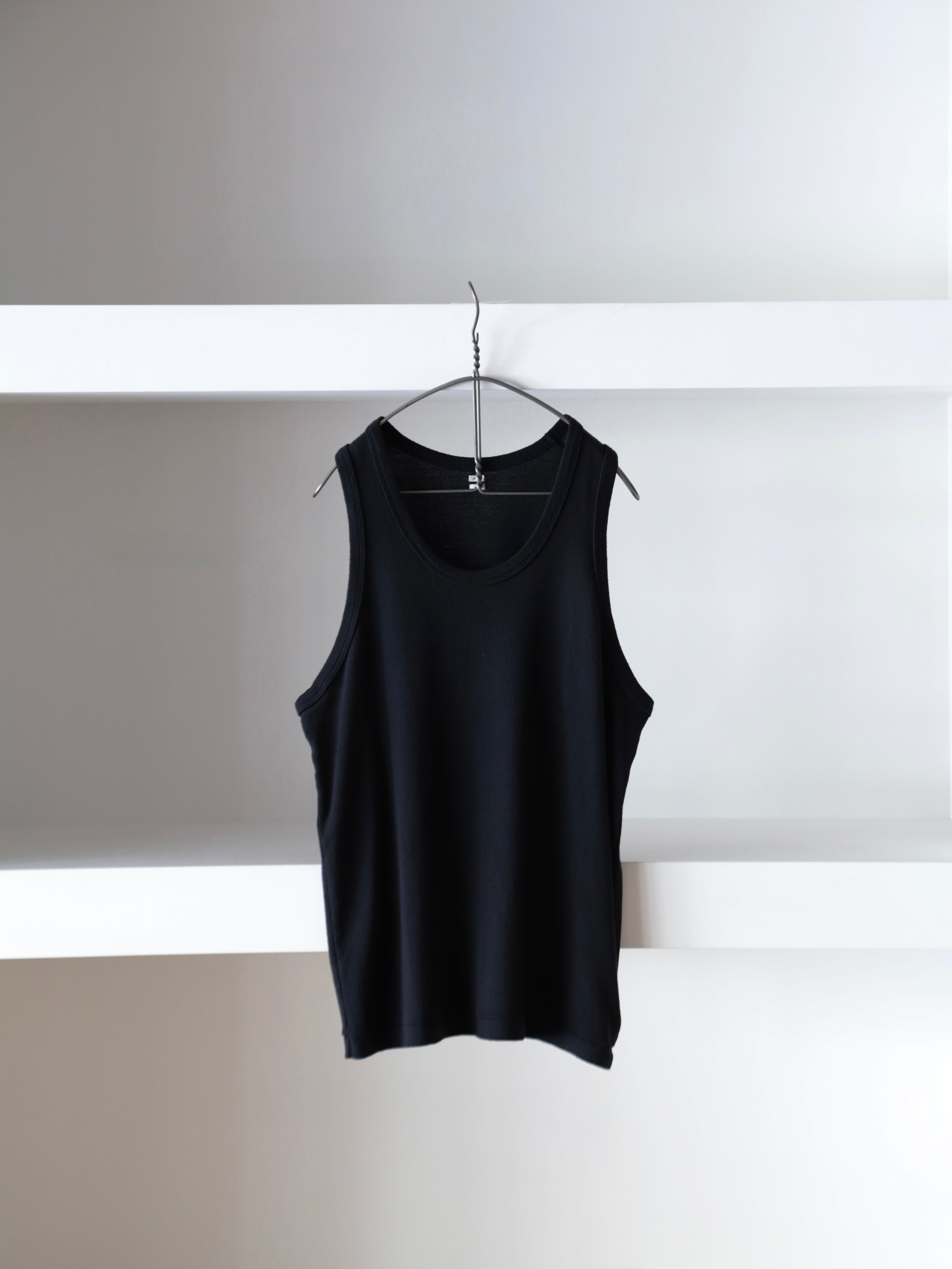 blurhms】Co/Silk Nep Rib Tank top (Mens) – End on End.