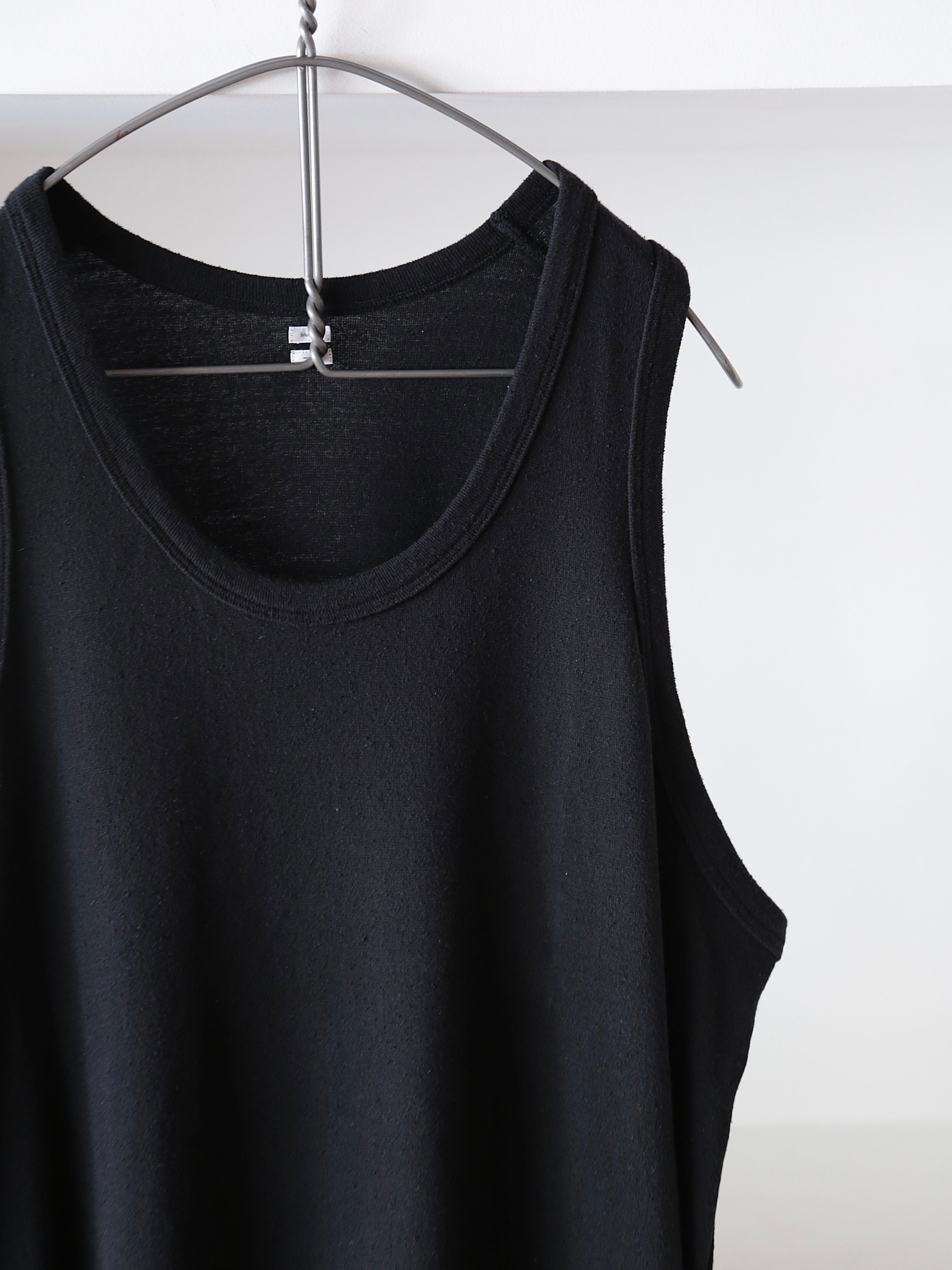 blurhms】Co/Silk Nep Rib Tank top (Mens) – End on End.