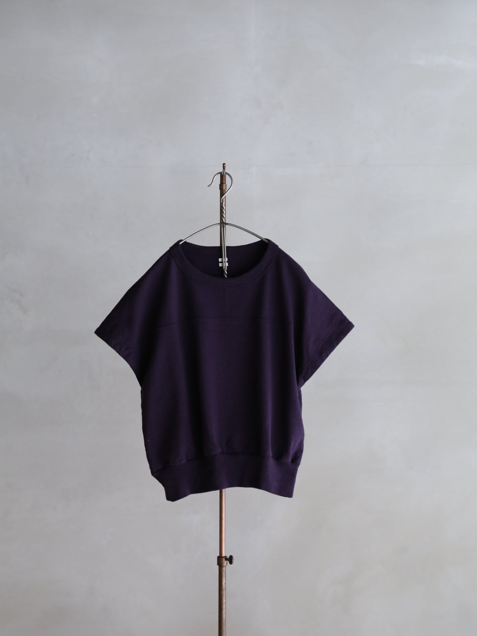 Co/Silk Nep Hem-Rib Football Sleeveless