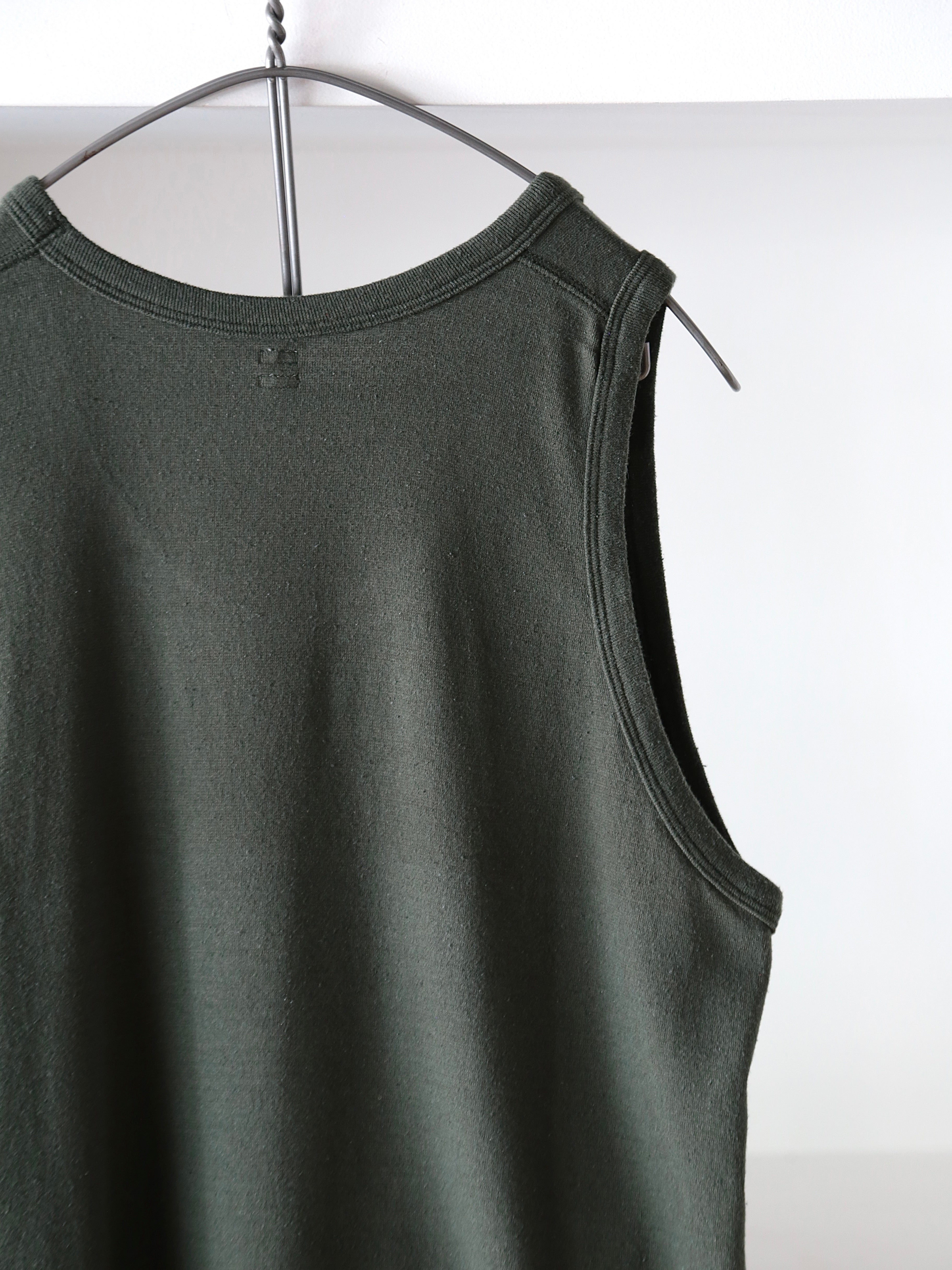 blurhms】Co/Silk Nep Rib Tank top (Mens) – End on End.