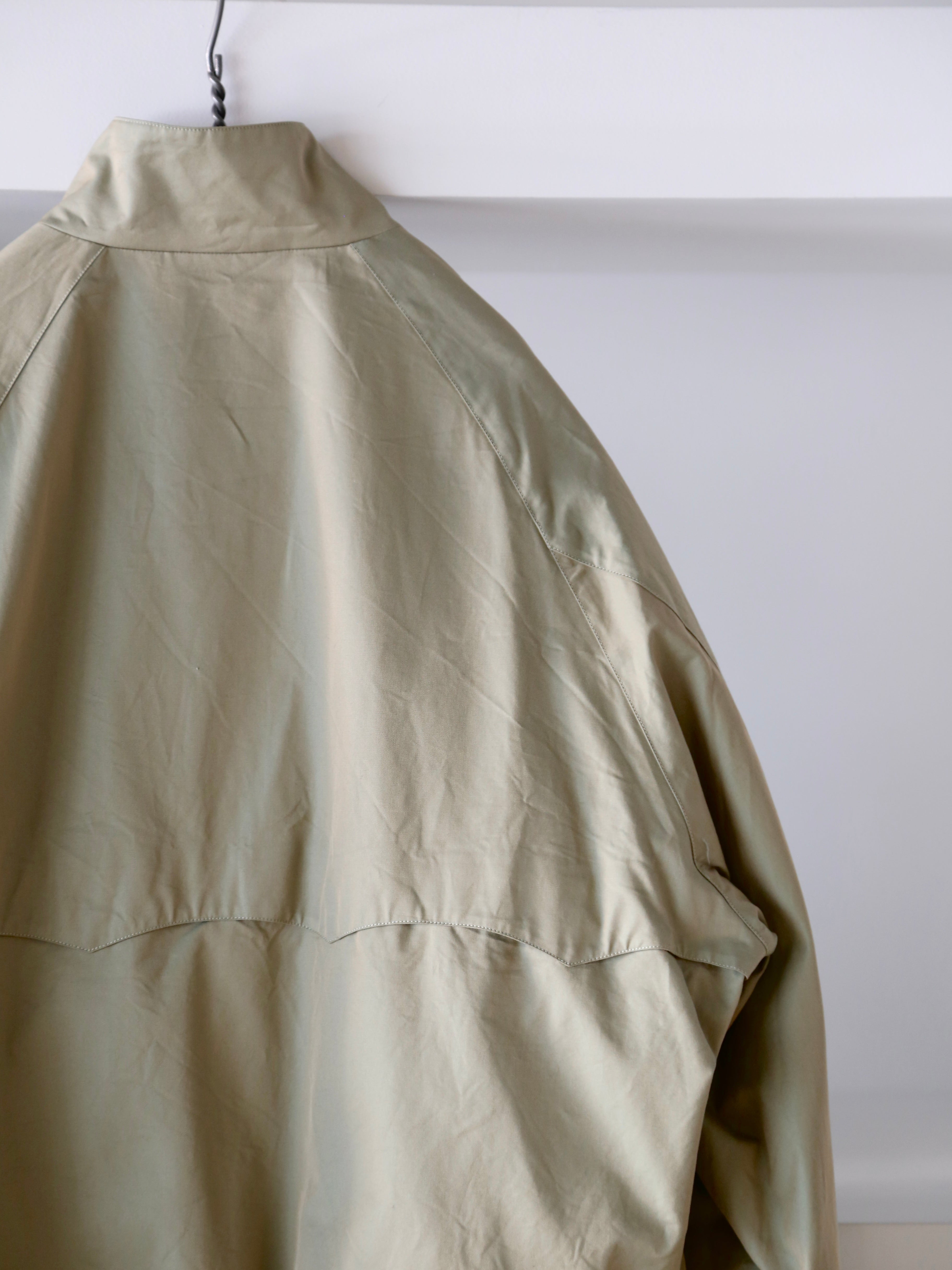 blurhms】Cotton Gabardine Harrington Jacket (Mens) – End on End
