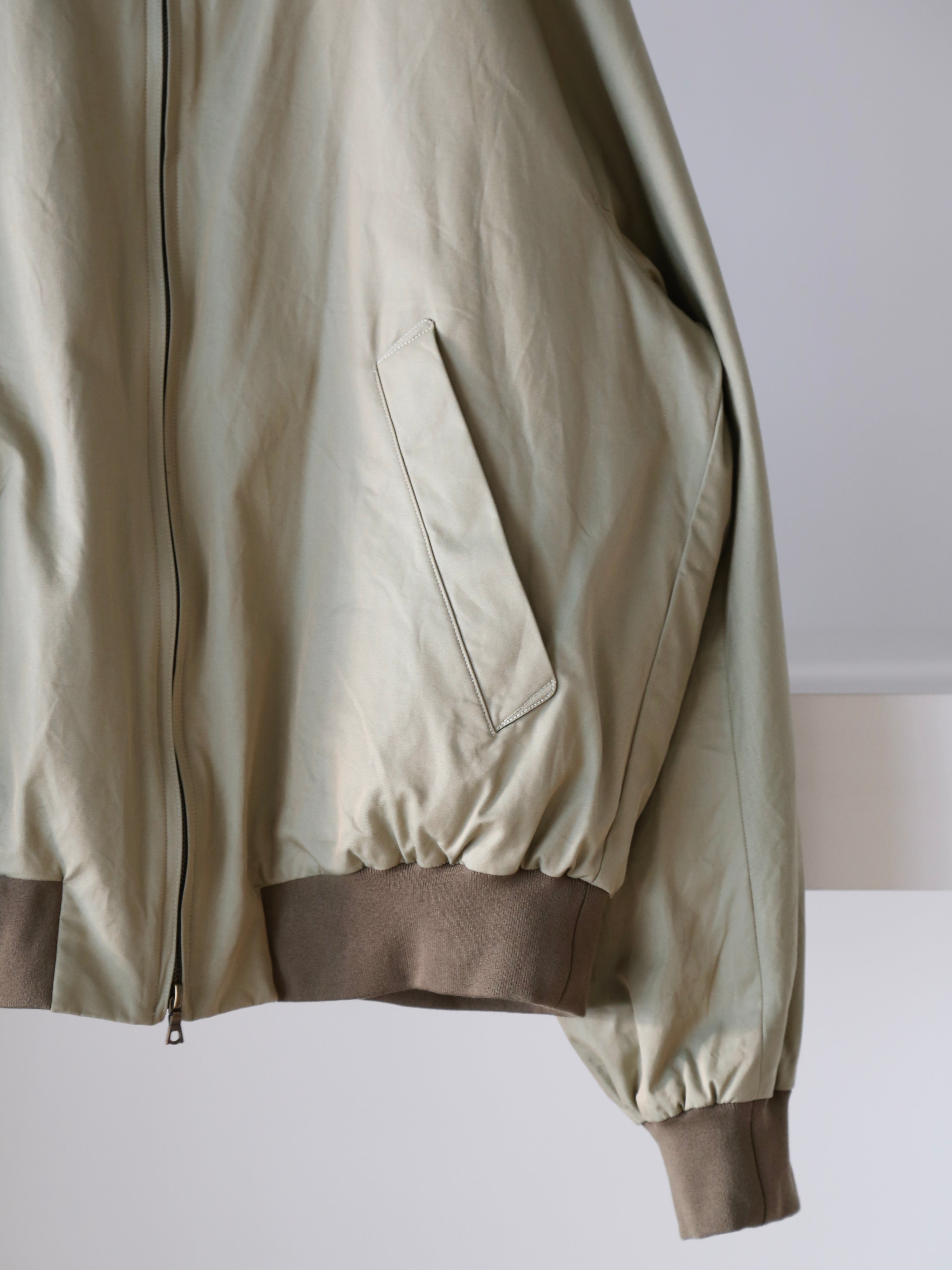blurhms】Cotton Gabardine Harrington Jacket (Mens) – End on End.