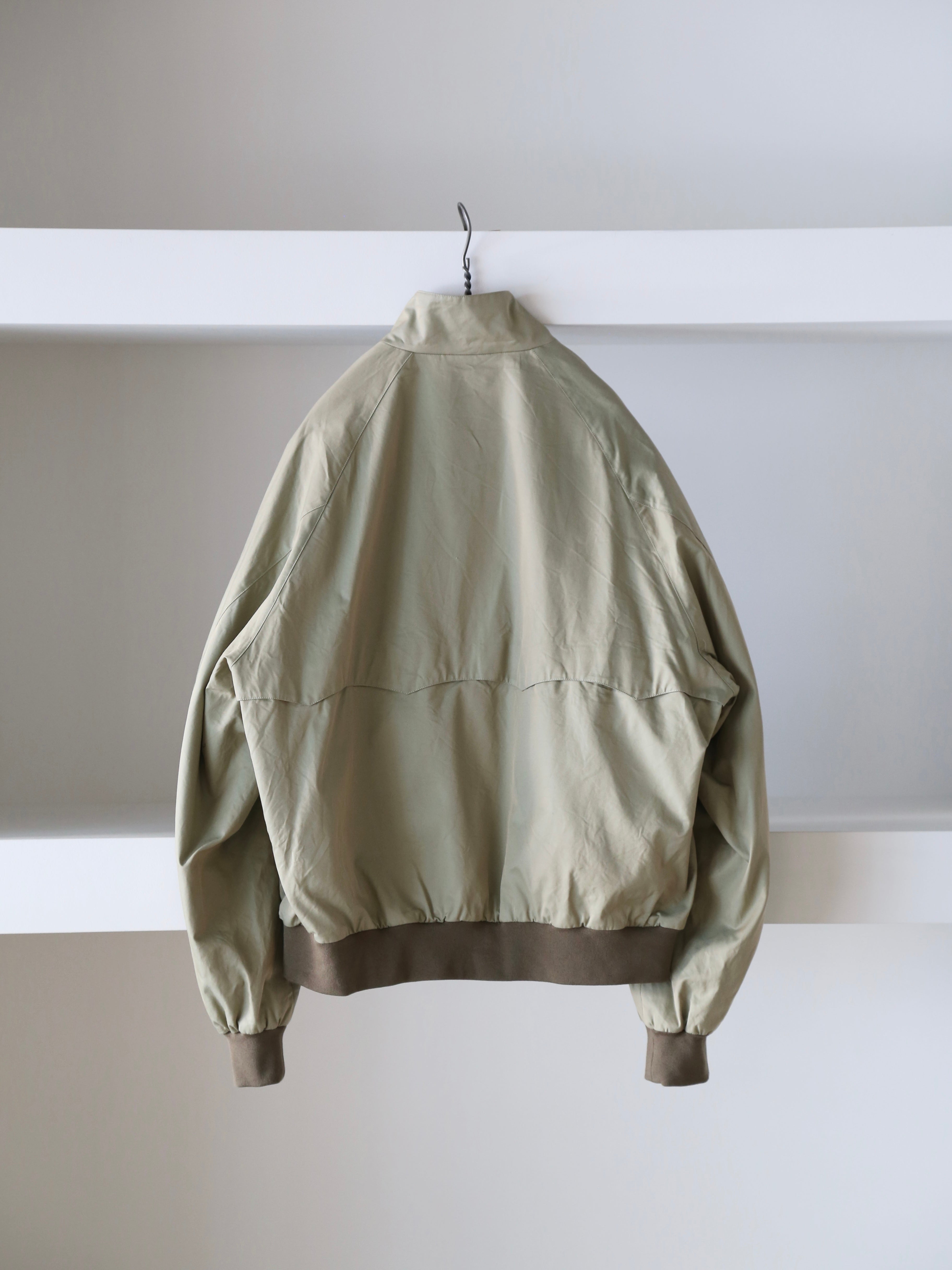 blurhms】Cotton Gabardine Harrington Jacket (Mens) – End on End.