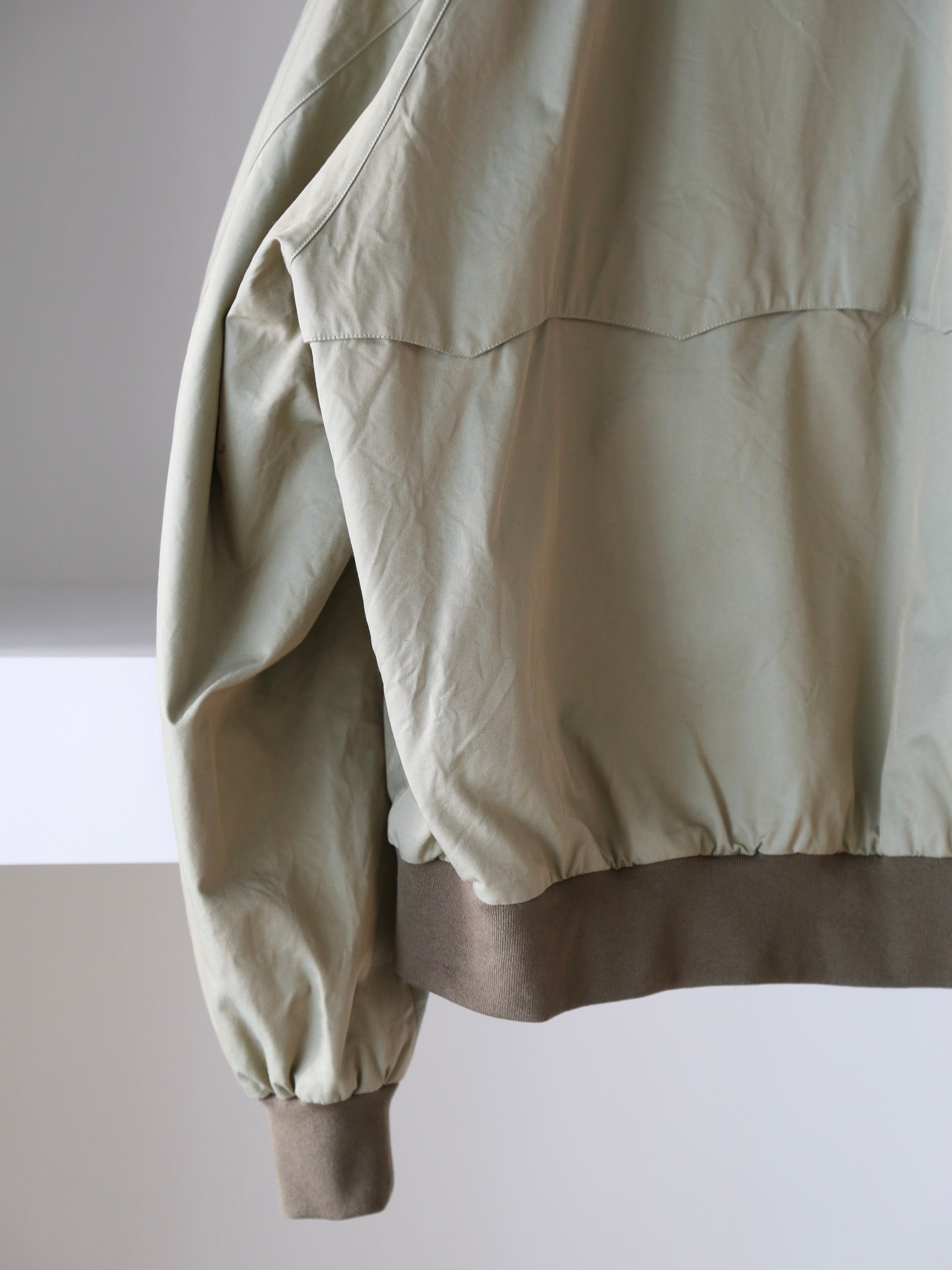 blurhms】Cotton Gabardine Harrington Jacket (Mens) – End on End.