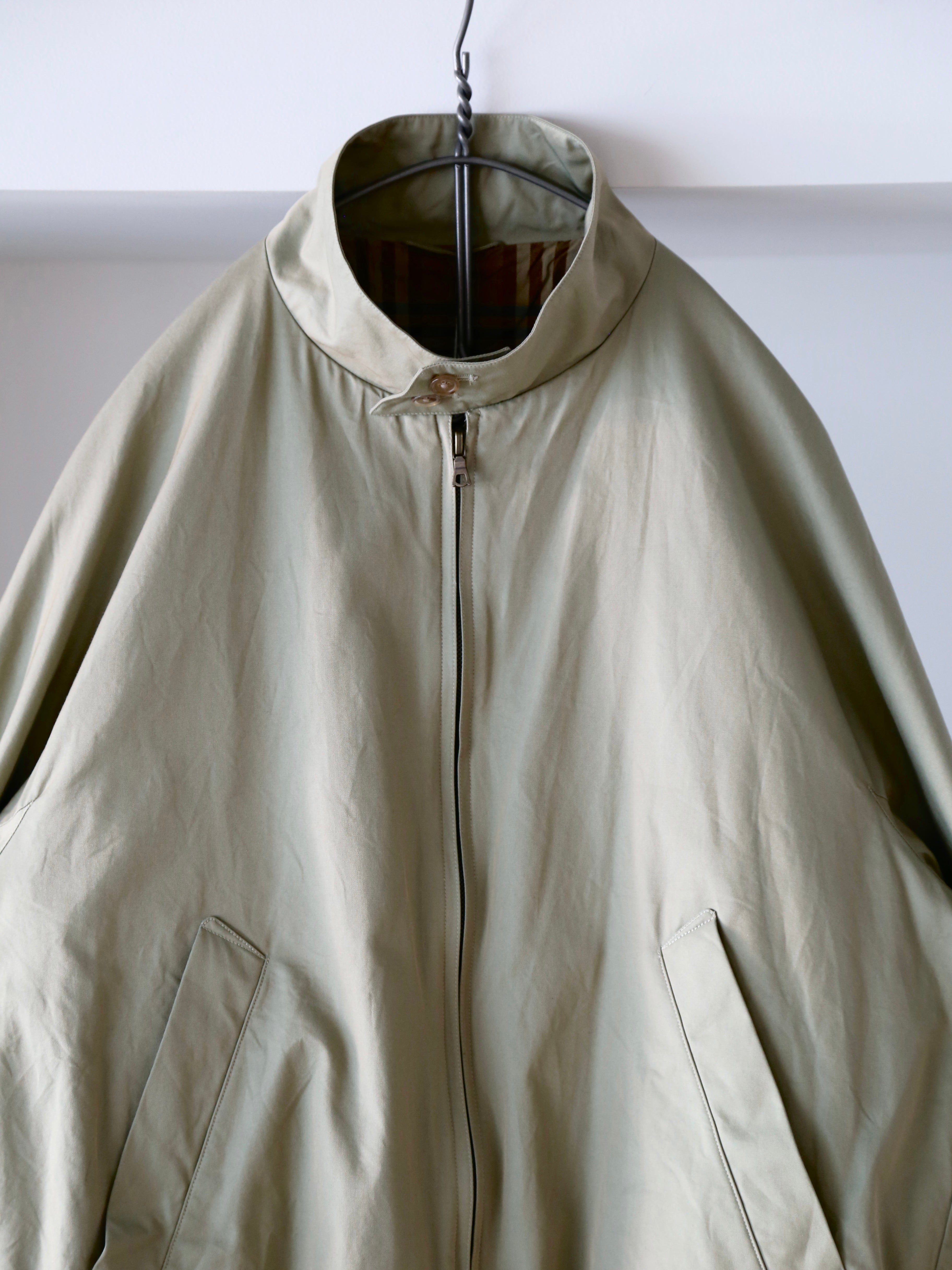 blurhms】Cotton Gabardine Harrington Jacket (Mens) – End on End.