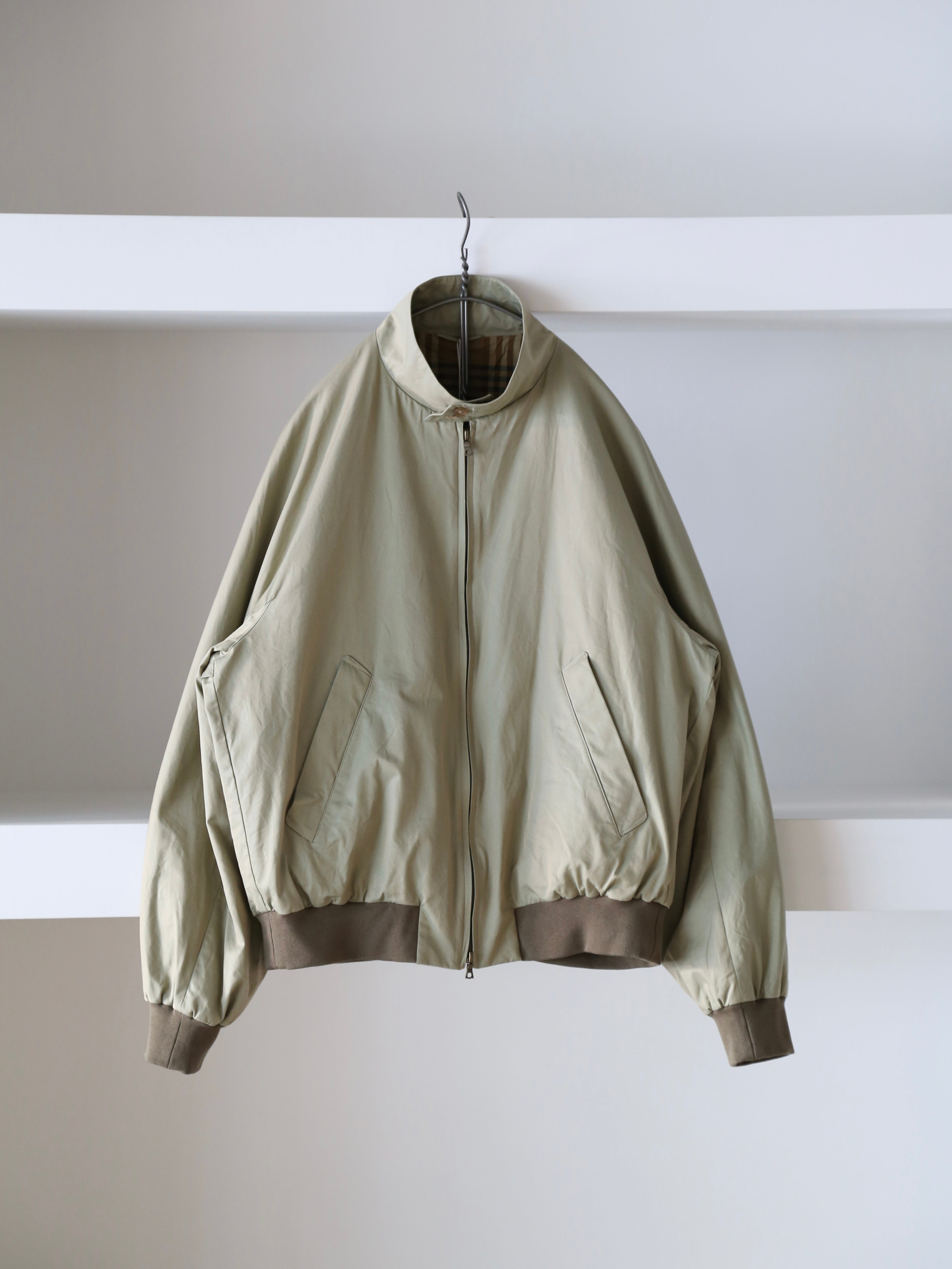 ジャケット・アウター blurhms CottonGabardineHarrington Jacket blurhms (ブラームス) Rough Wool Gabardine Harrington Jacket / ラフ
