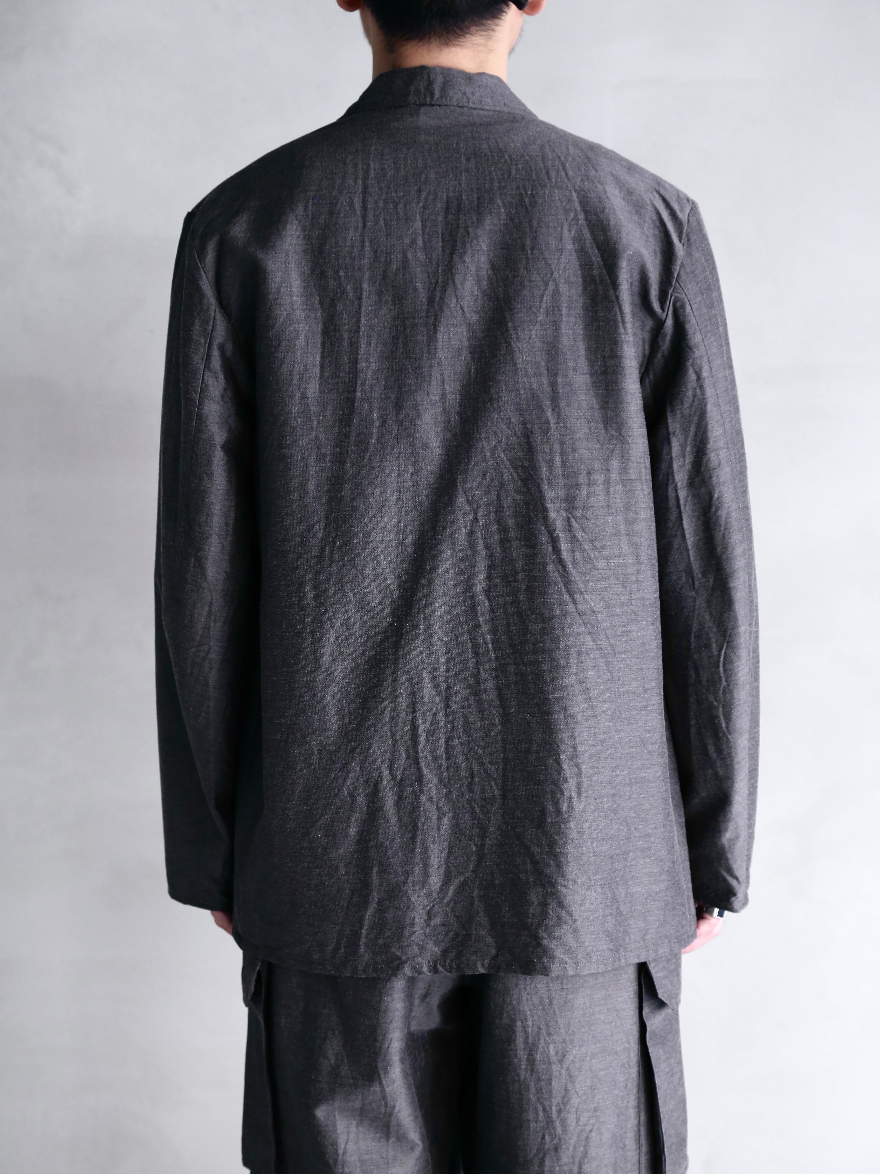 blurhms】Silk-Wo-Co Peaked Lapel Cardigan Jacket (Mens) – End on End.