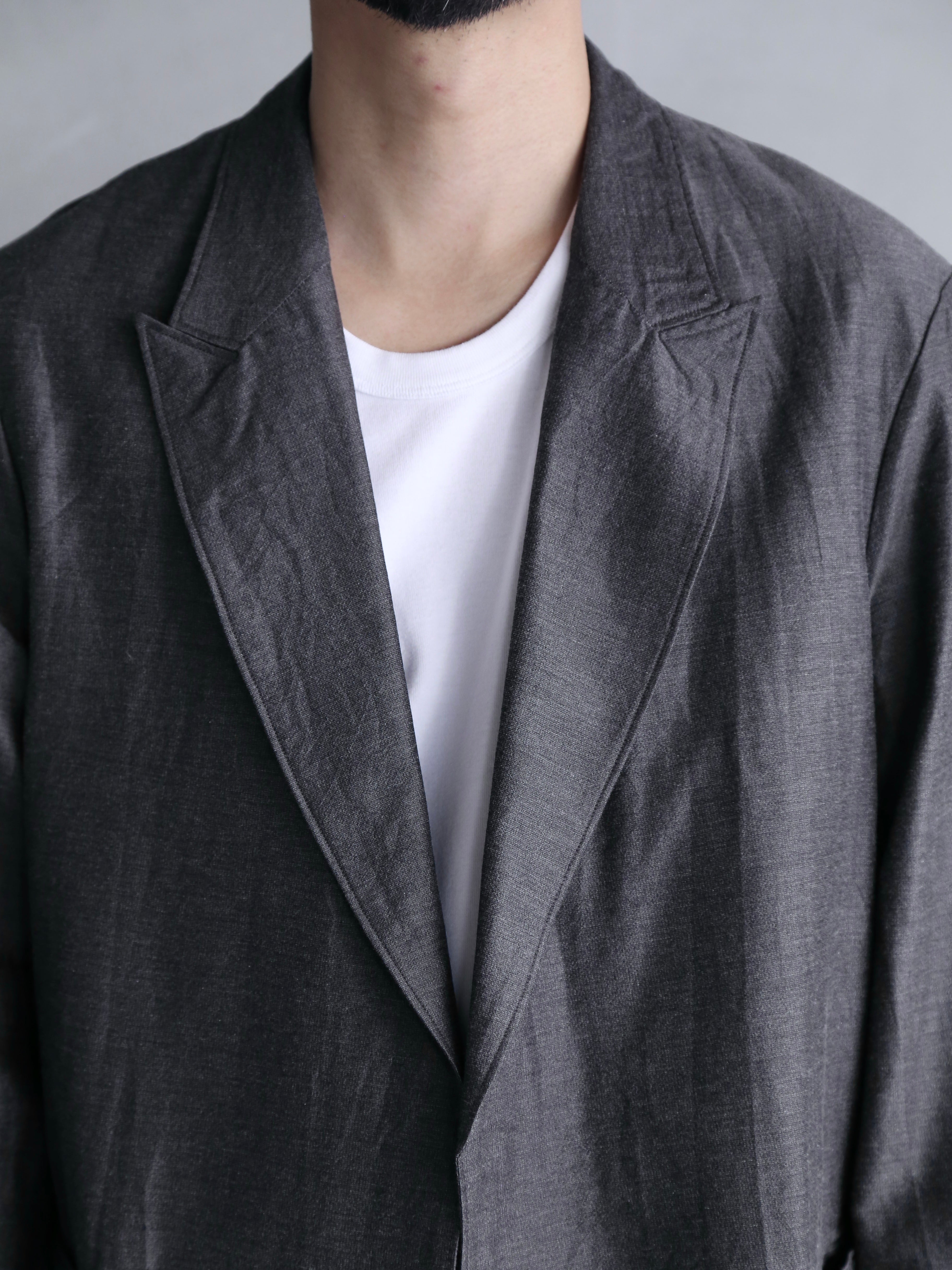 blurhms】Silk-Wo-Co Peaked Lapel Cardigan Jacket (Mens) – End on End.