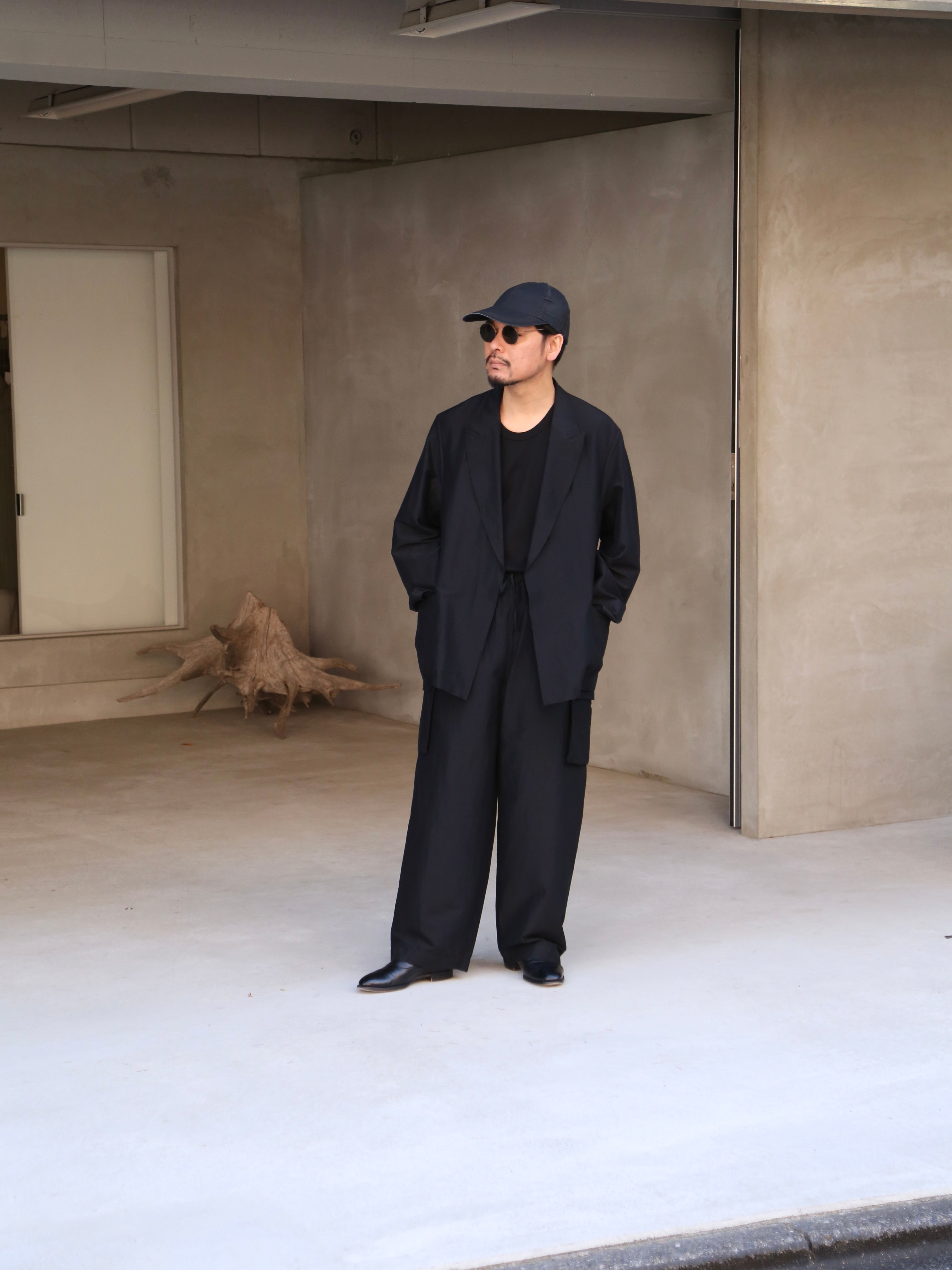 blurhms】Silk-Wo-Co Peaked Lapel Cardigan Jacket (Mens) – End on End.
