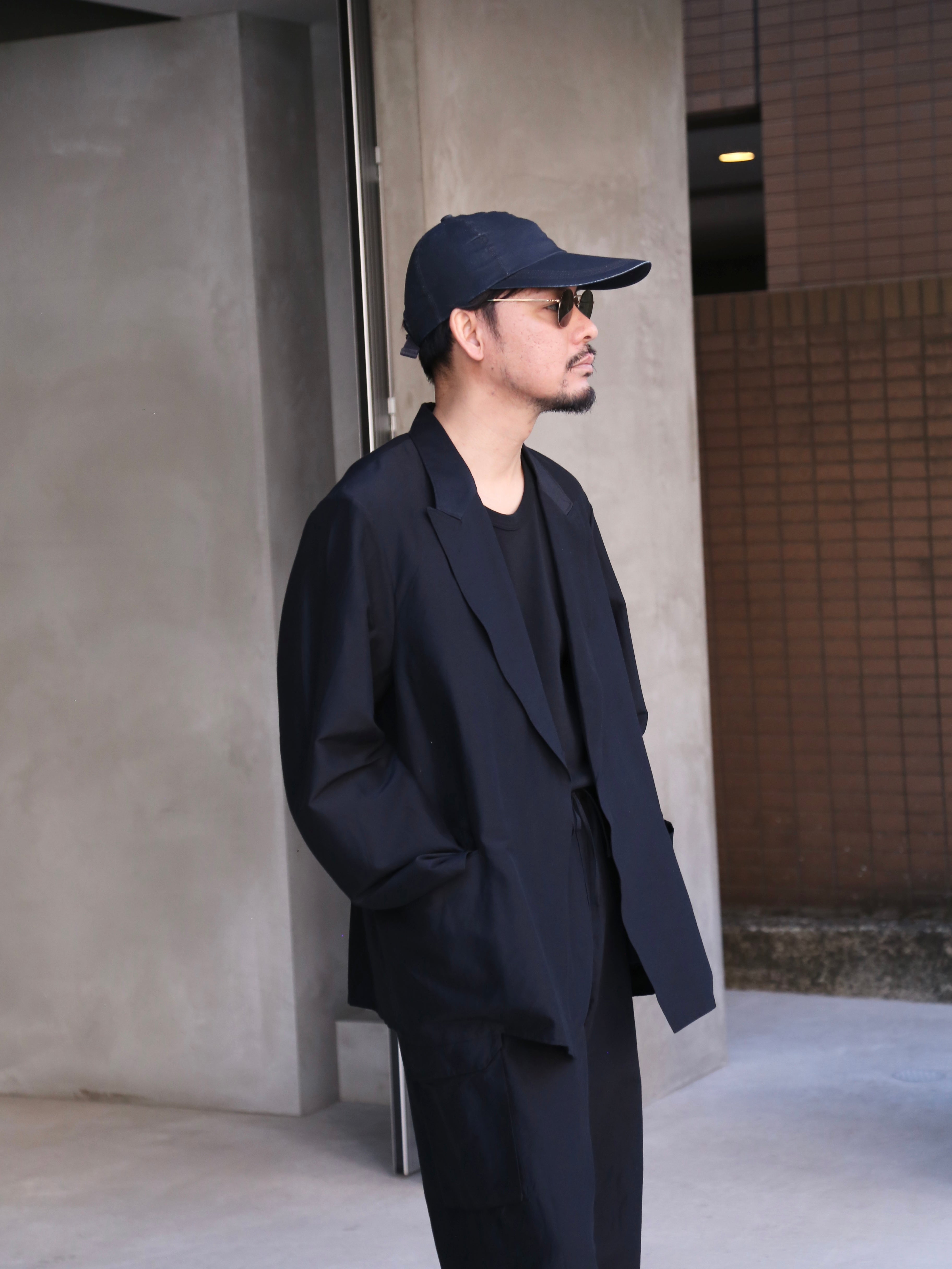 blurhms】Silk-Wo-Co Peaked Lapel Cardigan Jacket (Mens) – End on End.