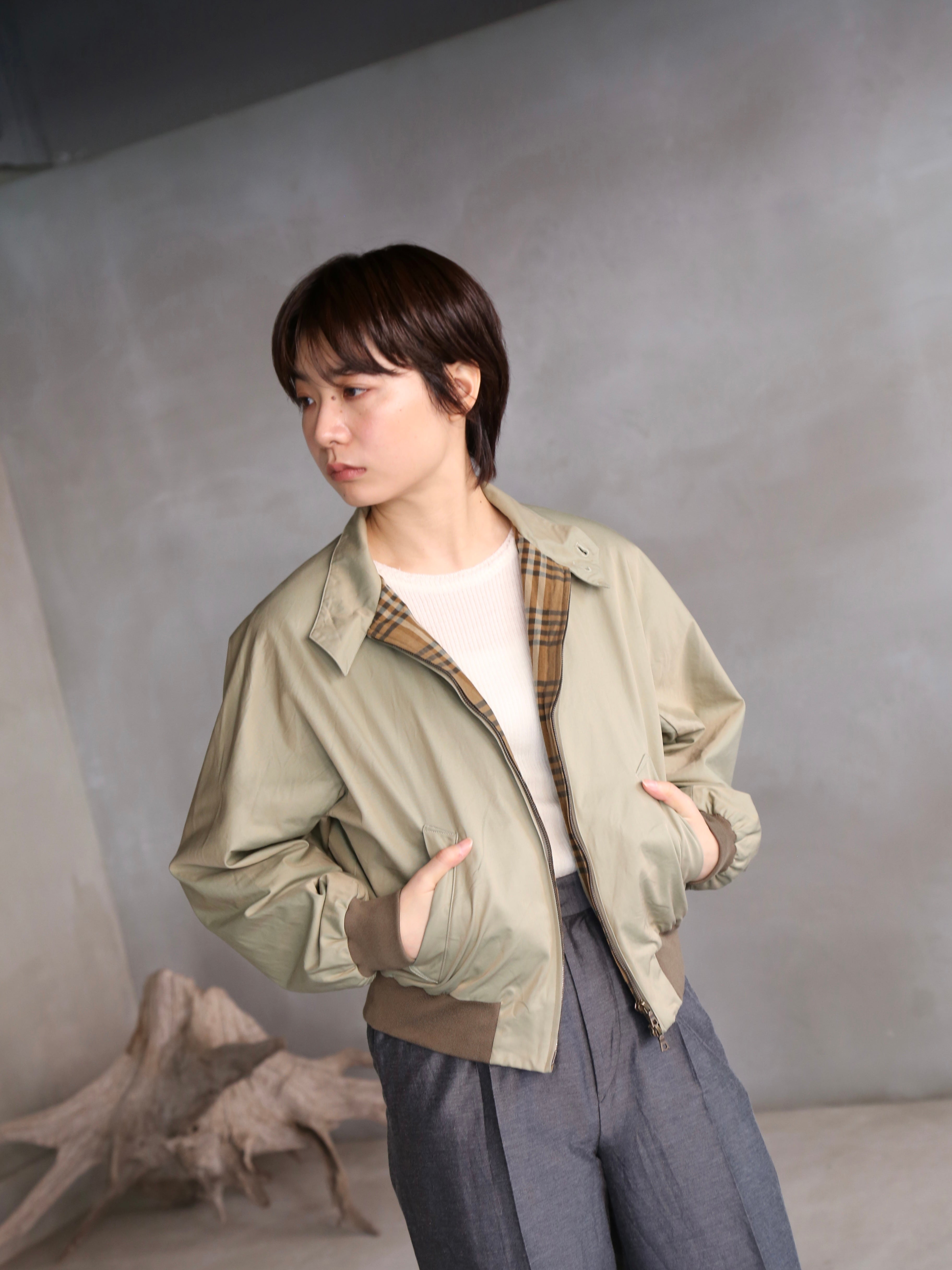 blurhms】Cotton Gabardine Harrington Jacket (Womens) – End on End.