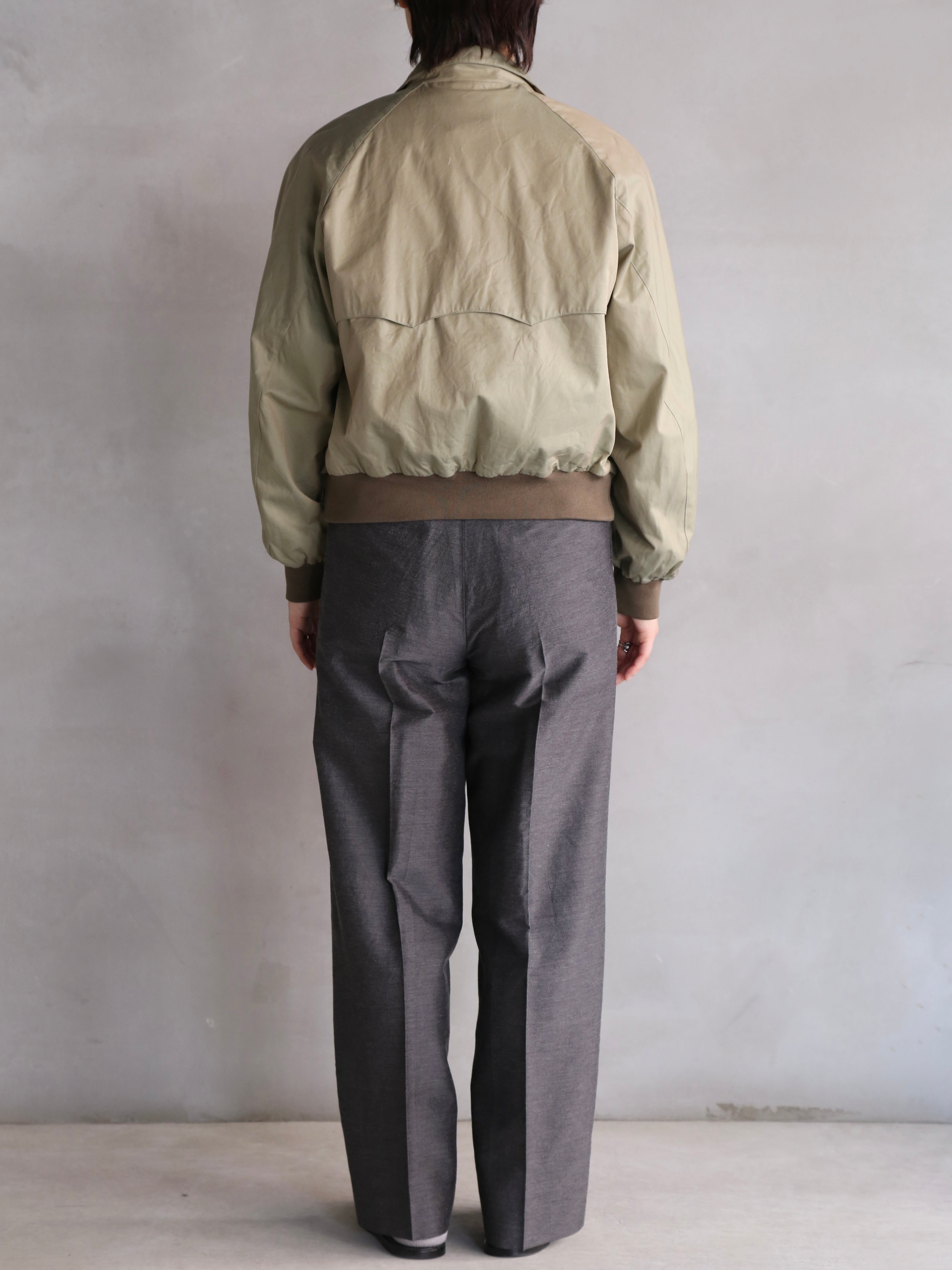 blurhms】Cotton Gabardine Harrington Jacket (Womens) – End on End.