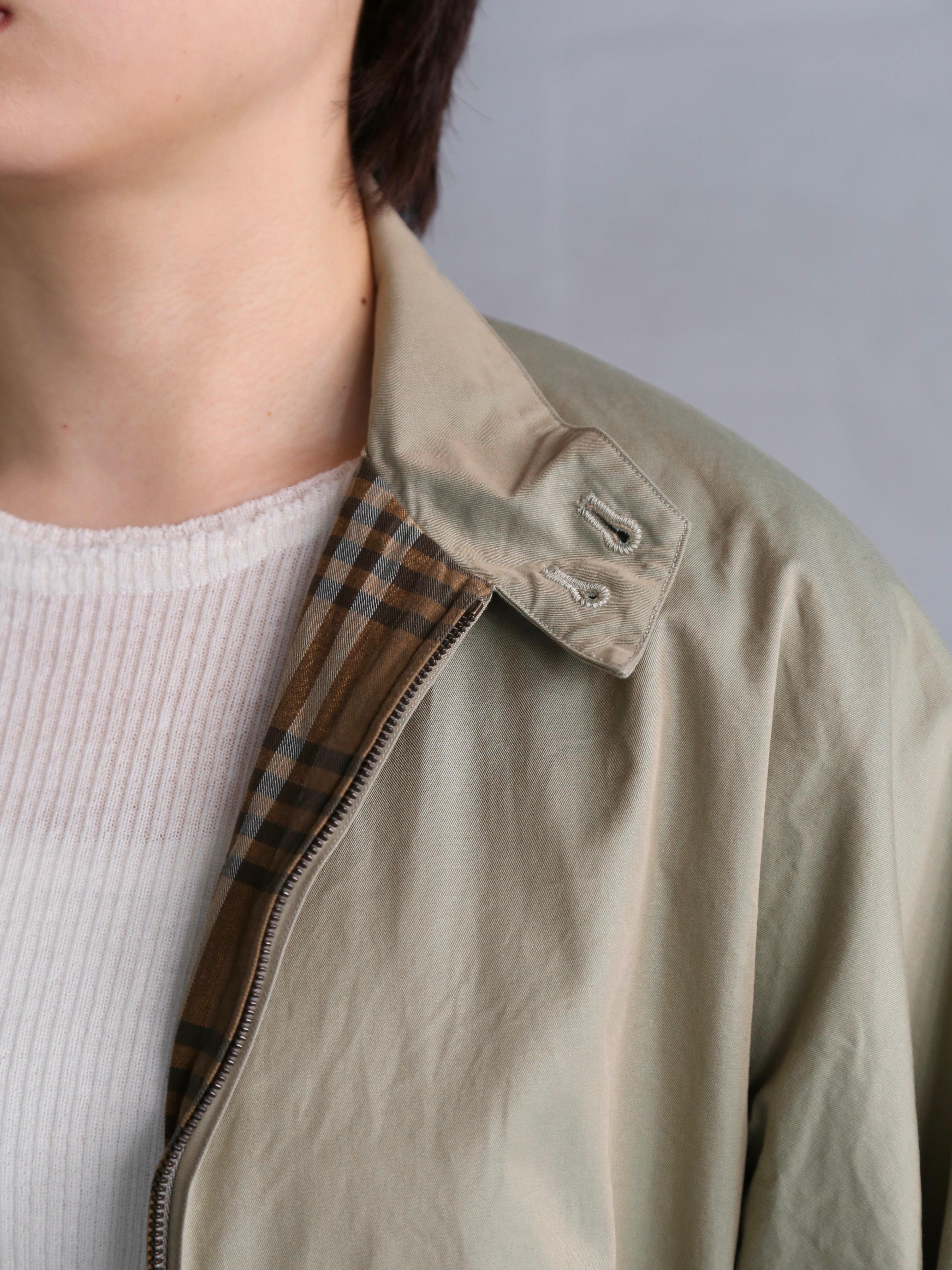 blurhms】Cotton Gabardine Harrington Jacket (Womens) – End on End.