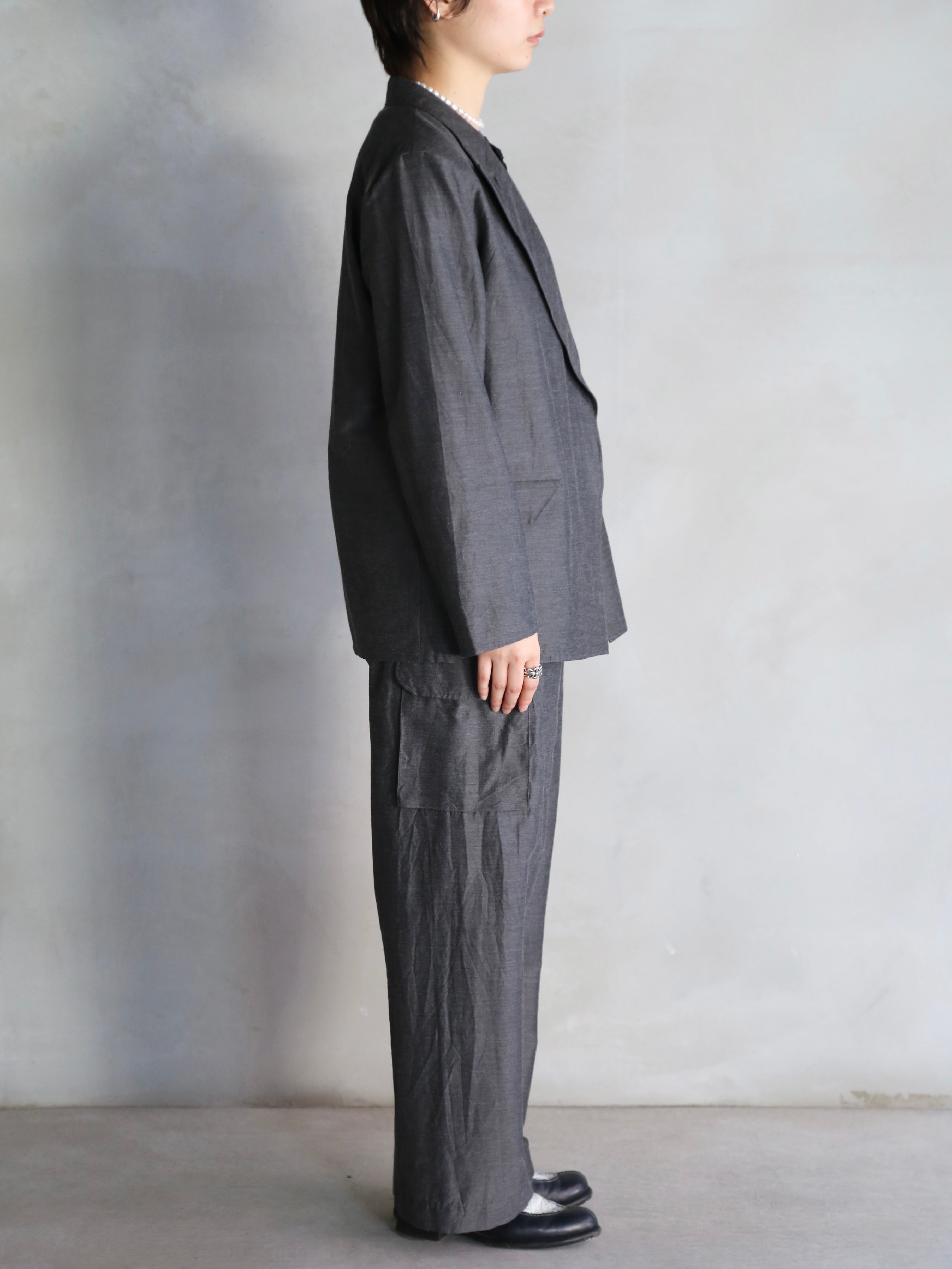 blurhms】Silk-Wo-Co Peaked Lapel Cardigan Jacket (Womens) – End on 