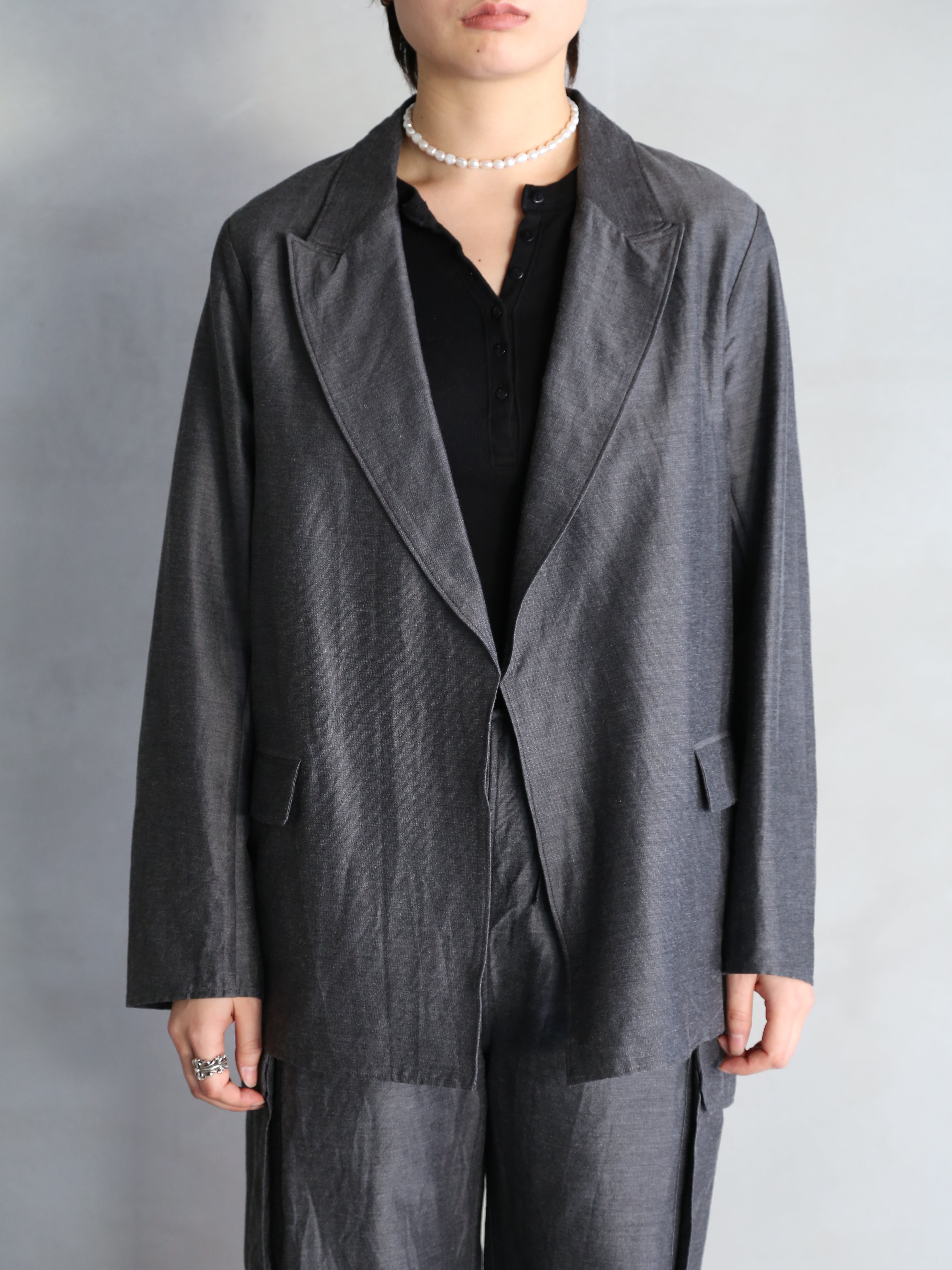 blurhms】Silk-Wo-Co Peaked Lapel Cardigan Jacket (Womens) – End on