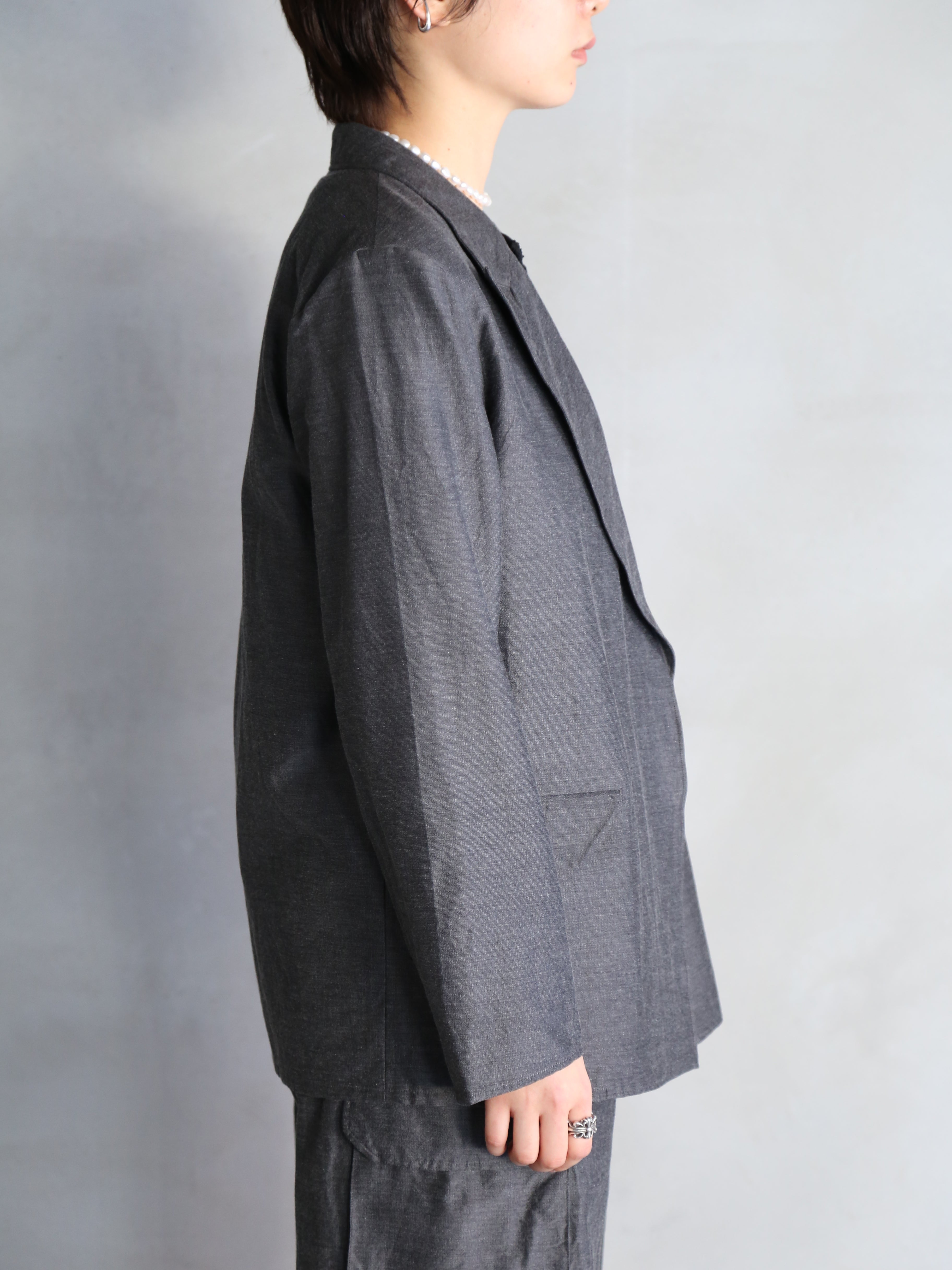 blurhms】Silk-Wo-Co Peaked Lapel Cardigan Jacket (Womens) – End on