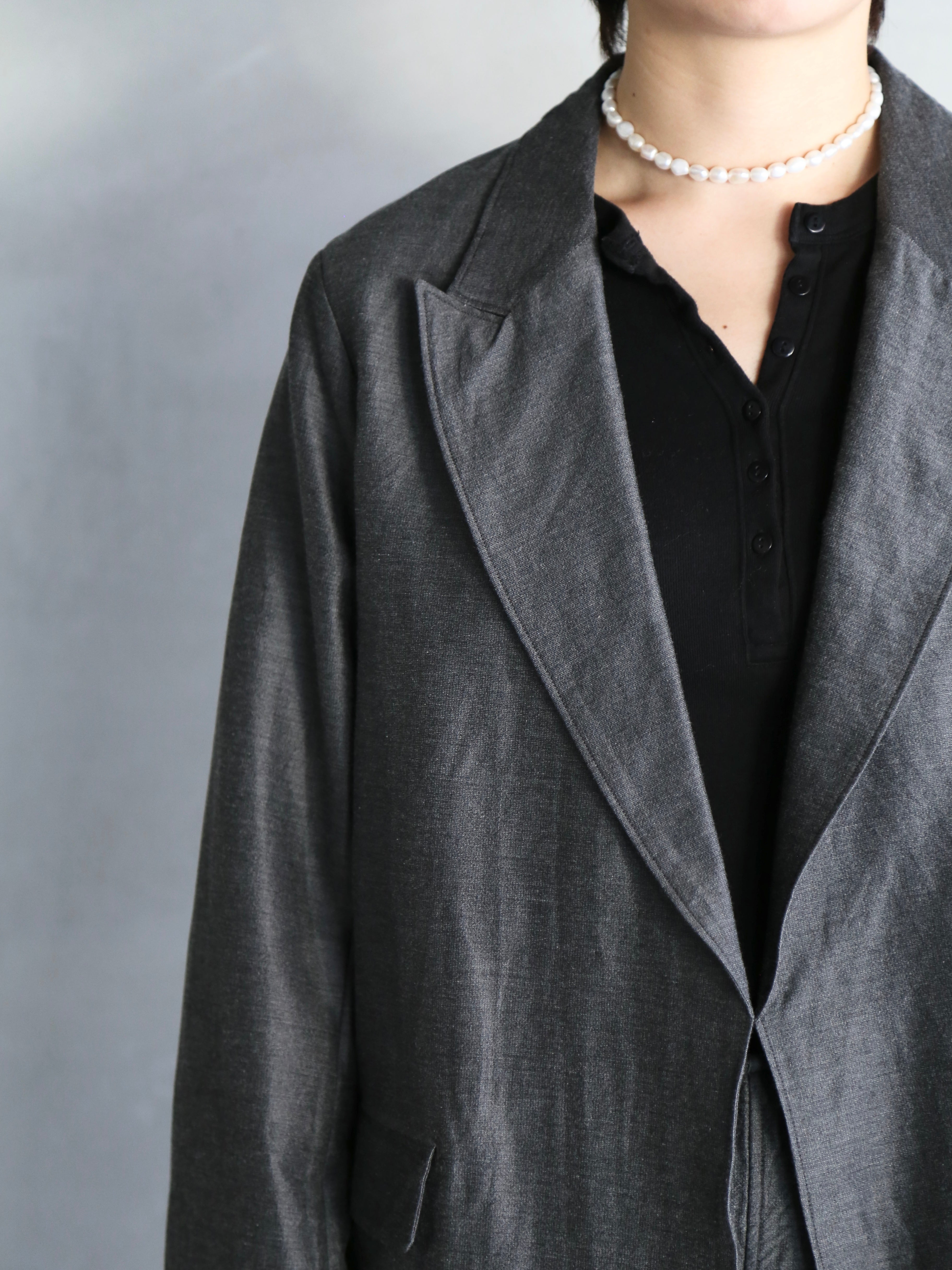 blurhms】Silk-Wo-Co Peaked Lapel Cardigan Jacket (Womens) – End on