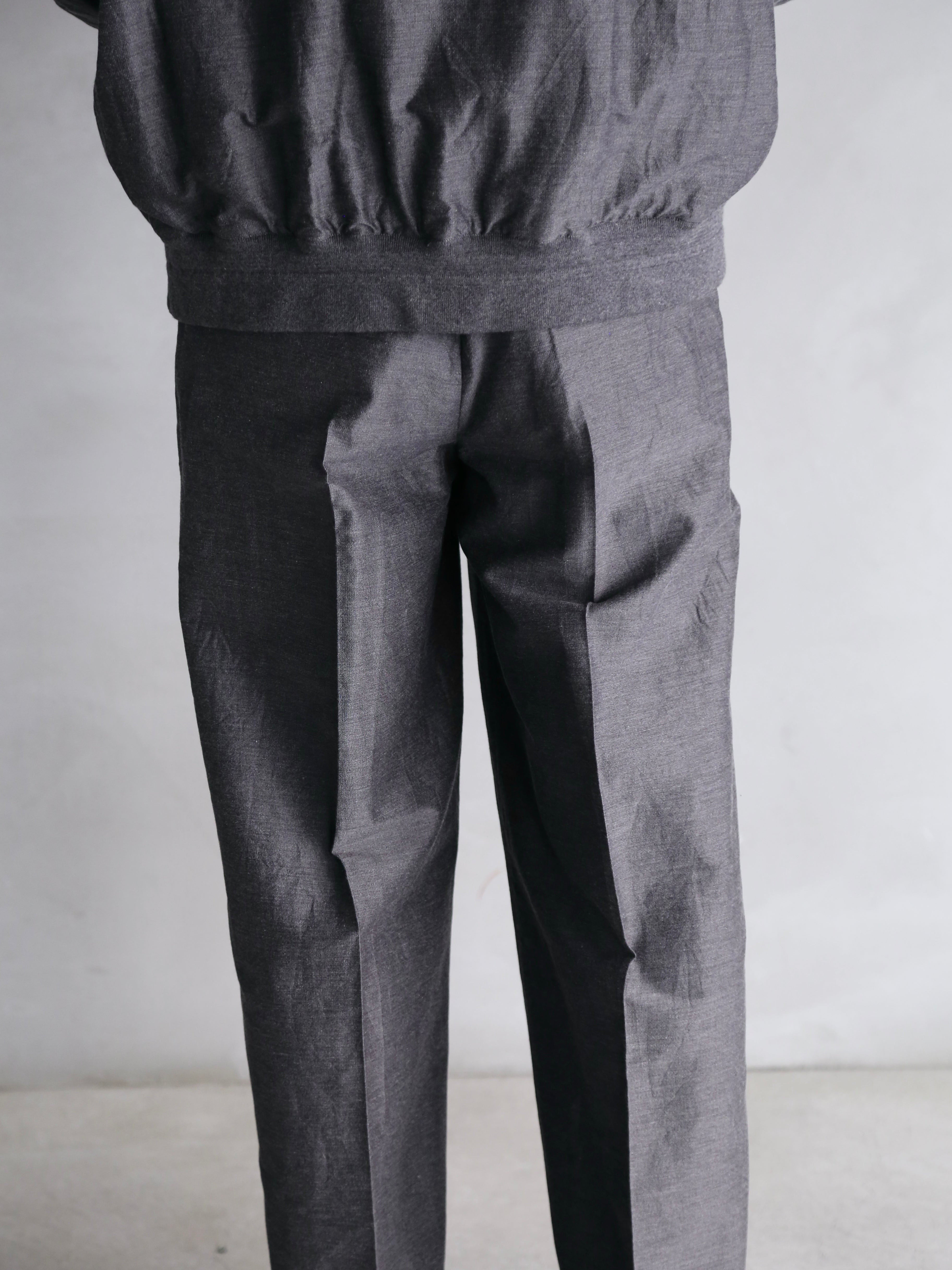 blurhms】Silk-Wo-Co Two-tuck Slacks (Mens) – End on End.