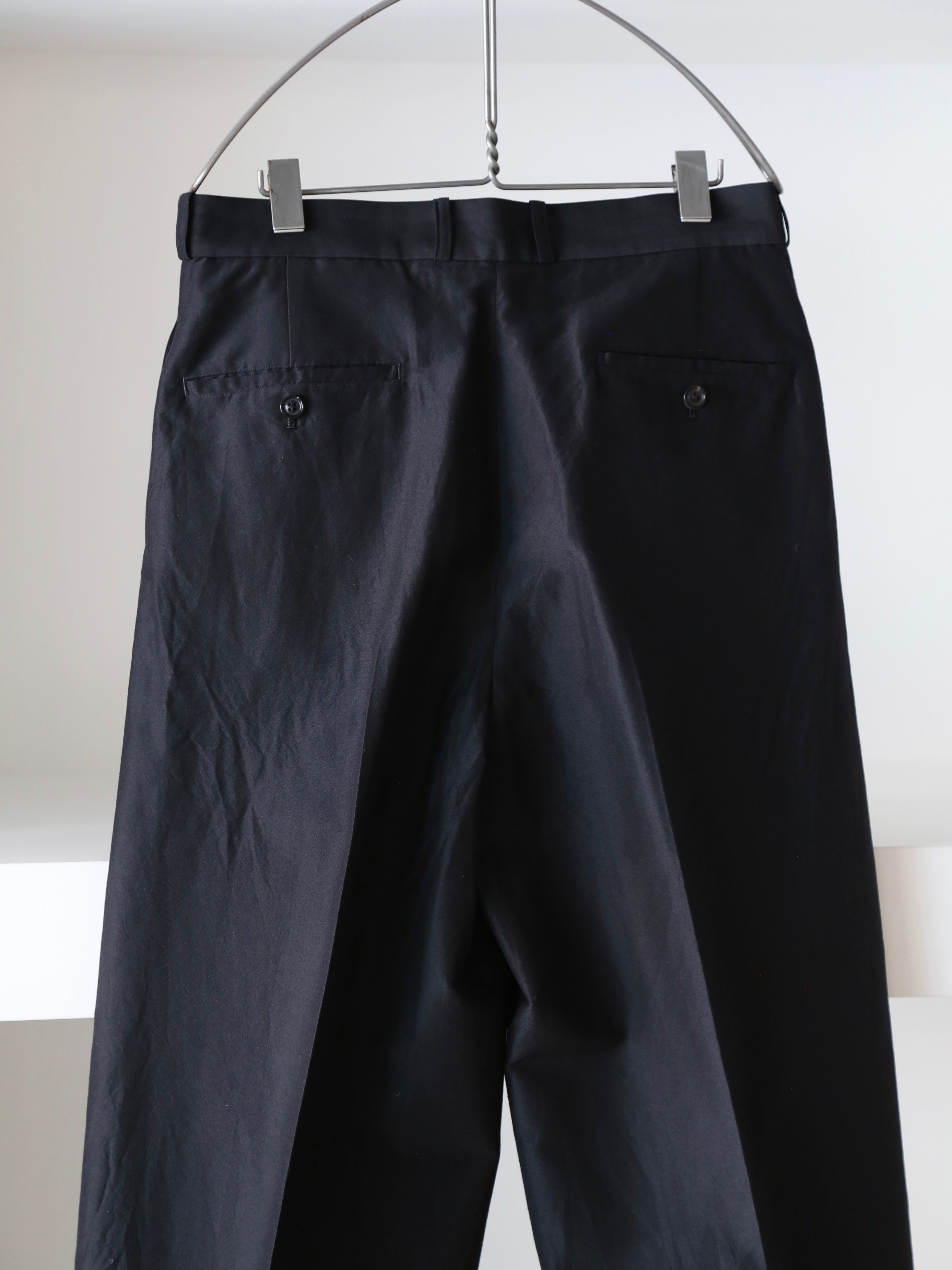 blurhms】Silk-Wo-Co Two-tuck Slacks (Mens) – End on End.