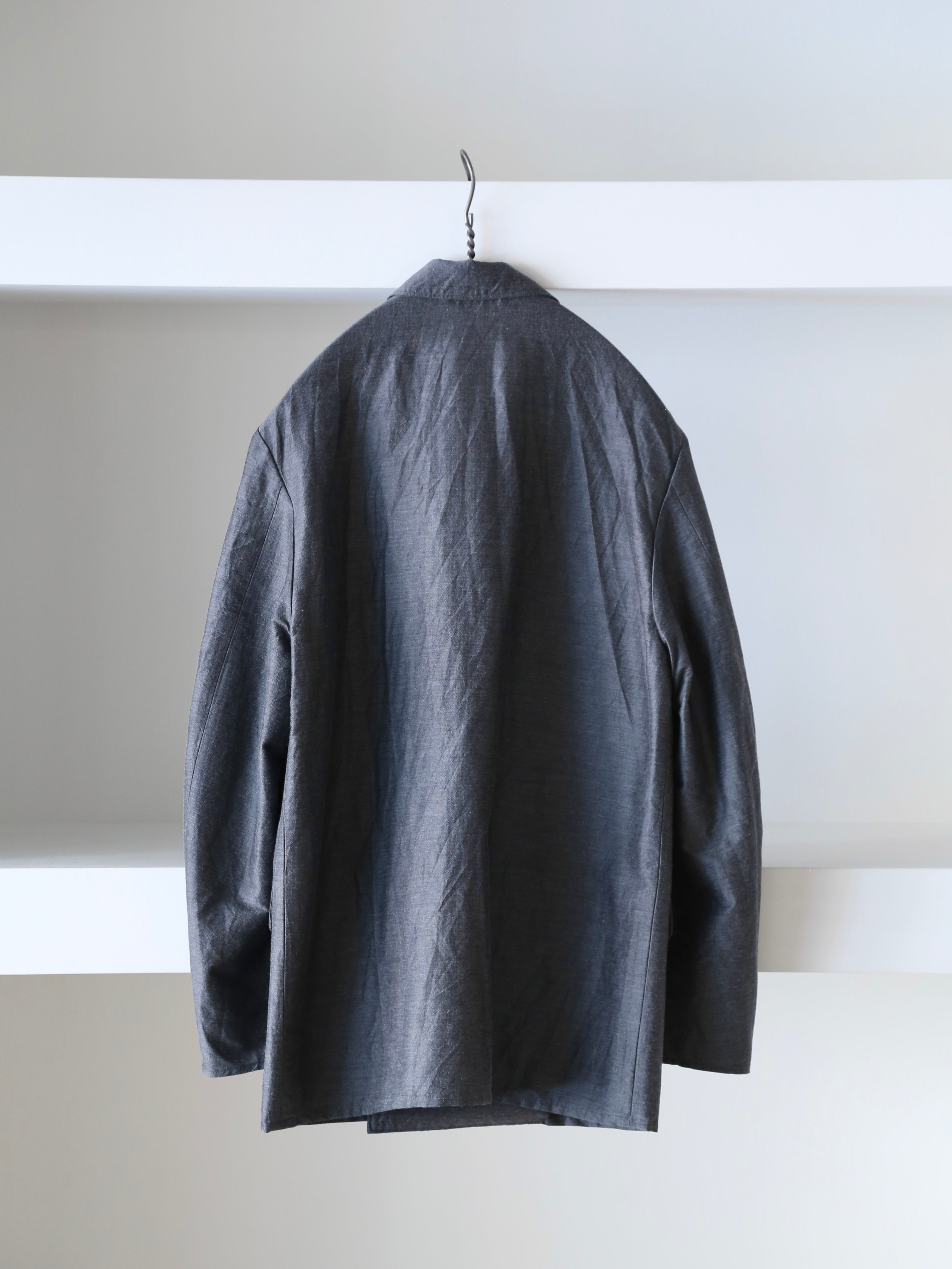 blurhms】Silk-Wo-Co Peaked Lapel Cardigan Jacket (Mens) – End on End.