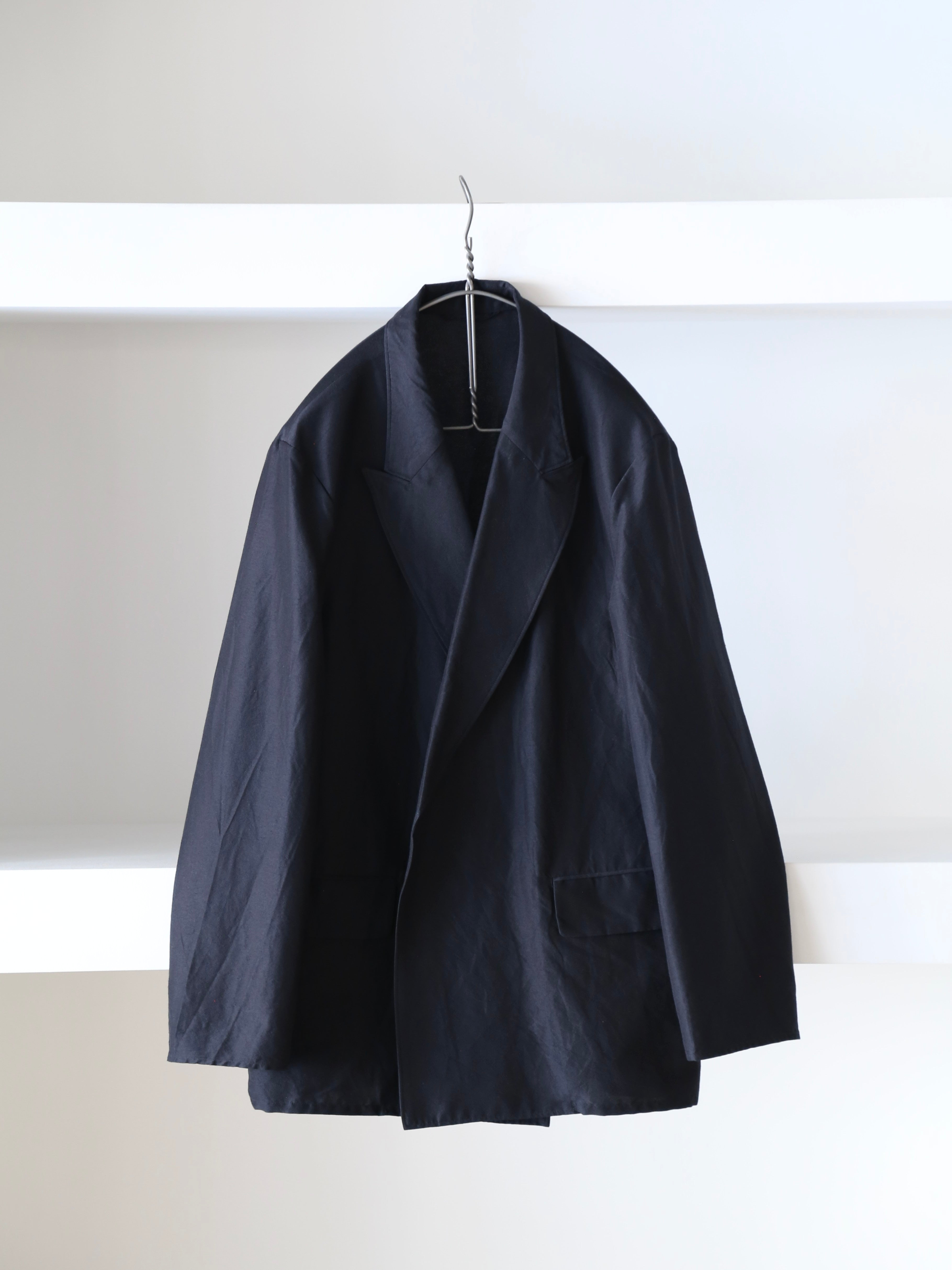 blurhms】Silk-Wo-Co Peaked Lapel Cardigan Jacket (Mens) – End on End.