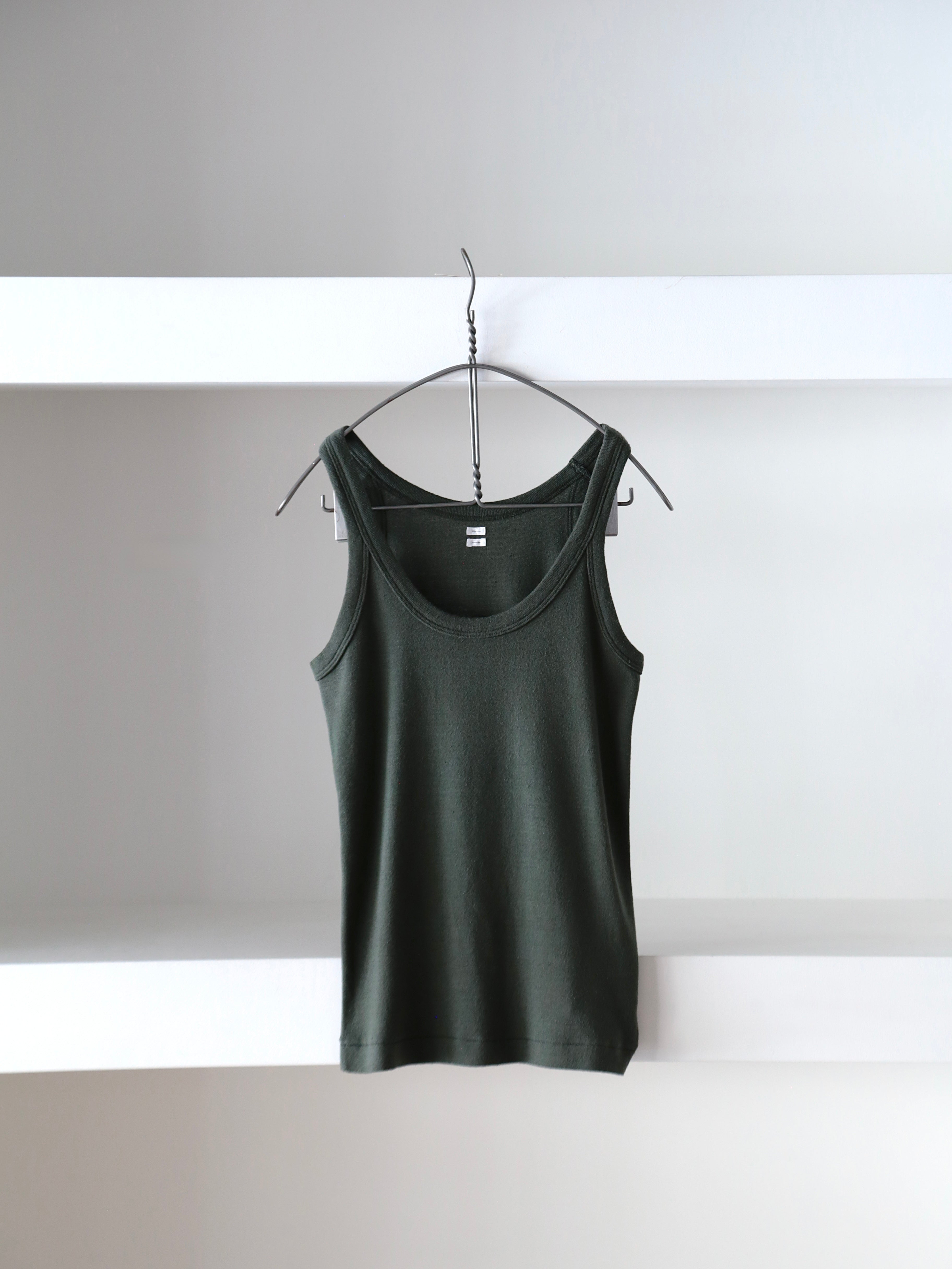 blurhms】Co/Silk Nep Rib Tank top (Womens) – End on End.