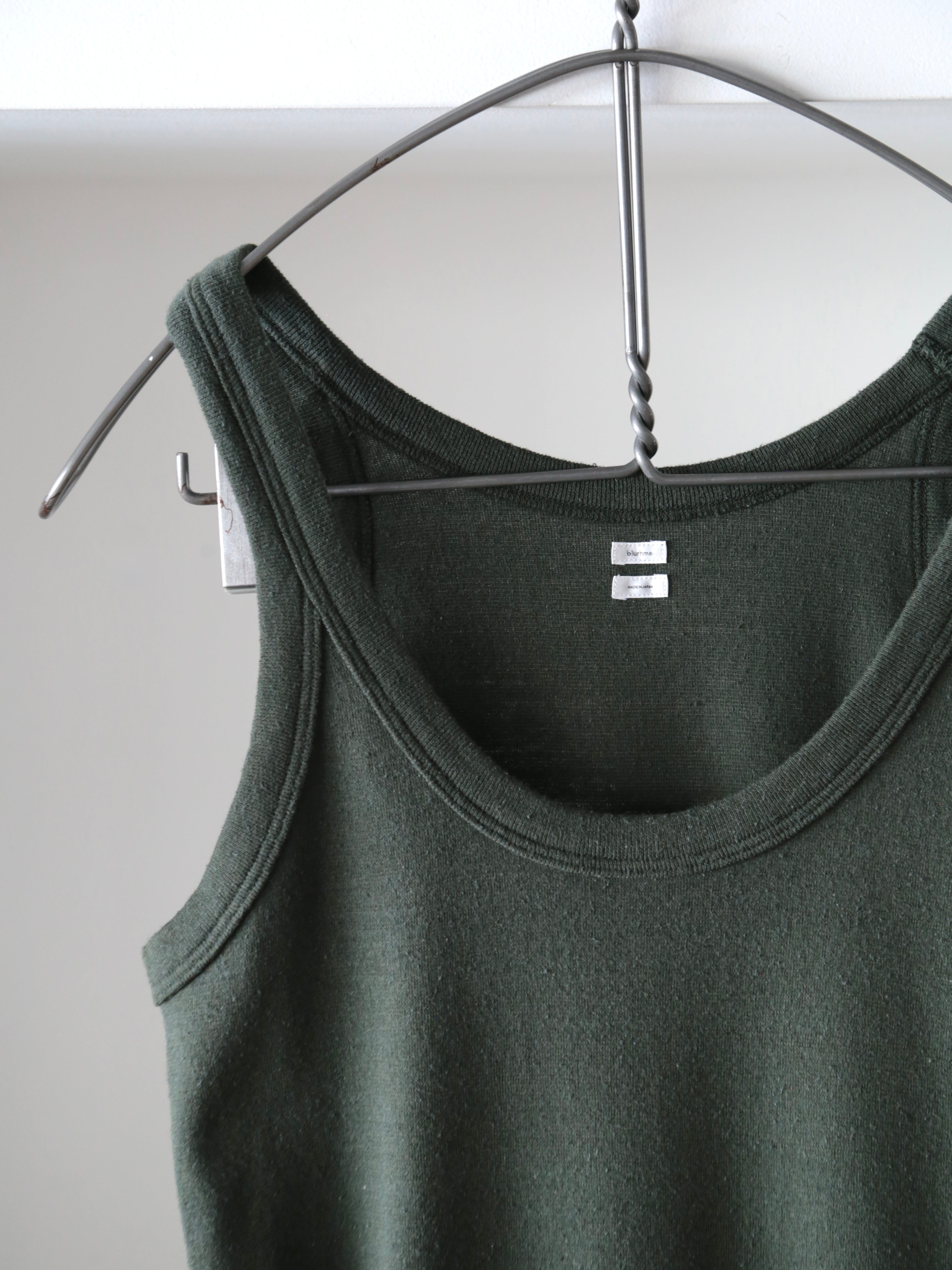 blurhms】Co/Silk Nep Rib Tank top (Womens) – End on End.