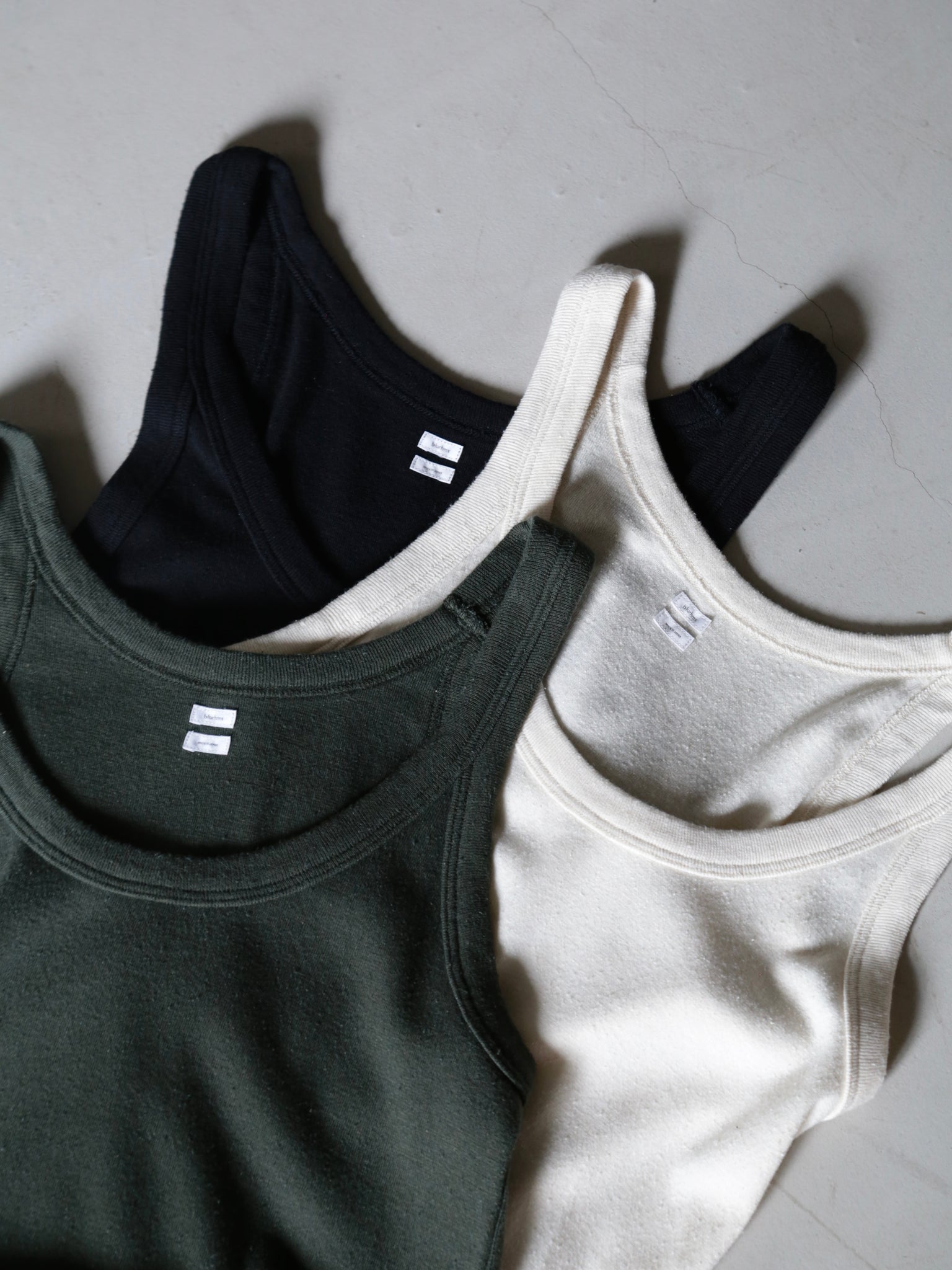 blurhms】Co/Silk Nep Rib Tank top (Womens) – End on End.