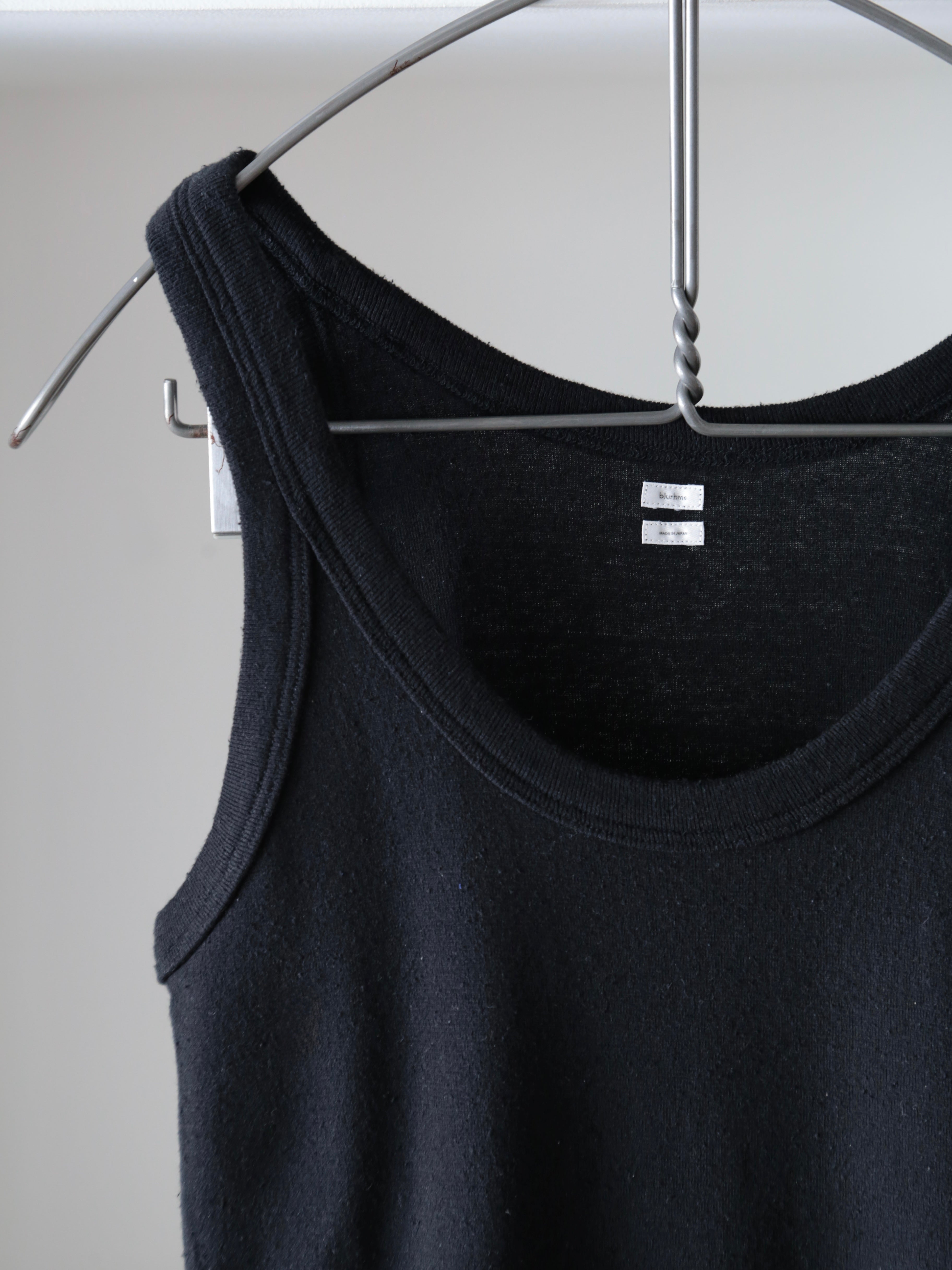 blurhms】Co/Silk Nep Rib Tank top (Womens) – End on End.